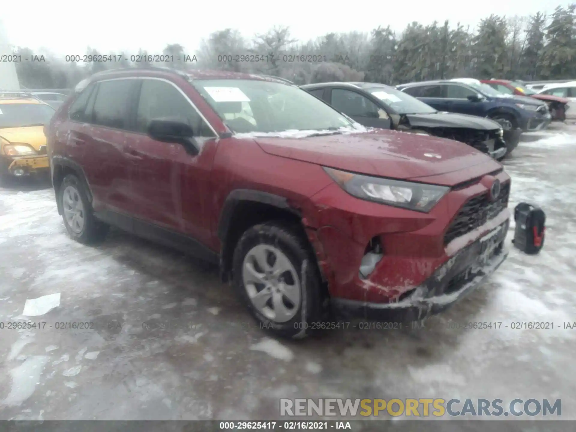 1 Photograph of a damaged car JTMF1RFV7LD049949 TOYOTA RAV4 2020