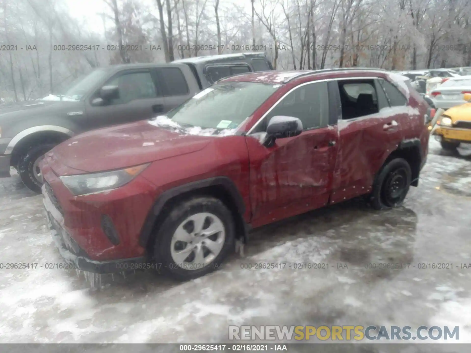 2 Photograph of a damaged car JTMF1RFV7LD049949 TOYOTA RAV4 2020