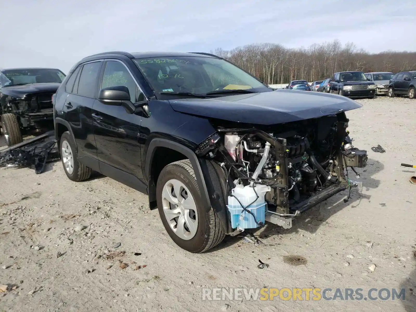 1 Photograph of a damaged car JTMF1RFV7LD530350 TOYOTA RAV4 2020