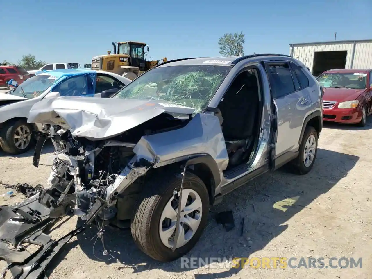 2 Photograph of a damaged car JTMF1RFV8LD047949 TOYOTA RAV4 2020