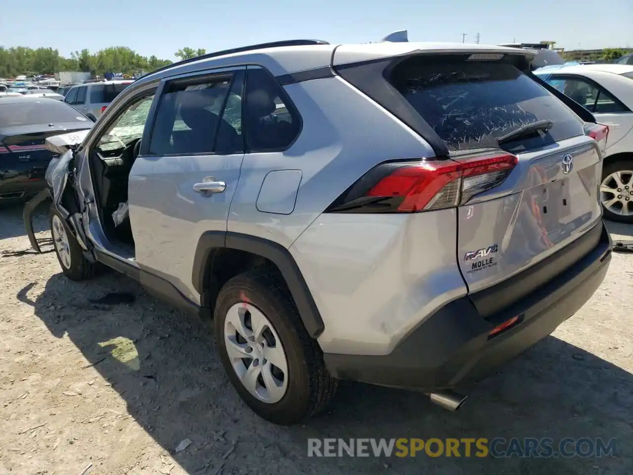 3 Photograph of a damaged car JTMF1RFV8LD047949 TOYOTA RAV4 2020