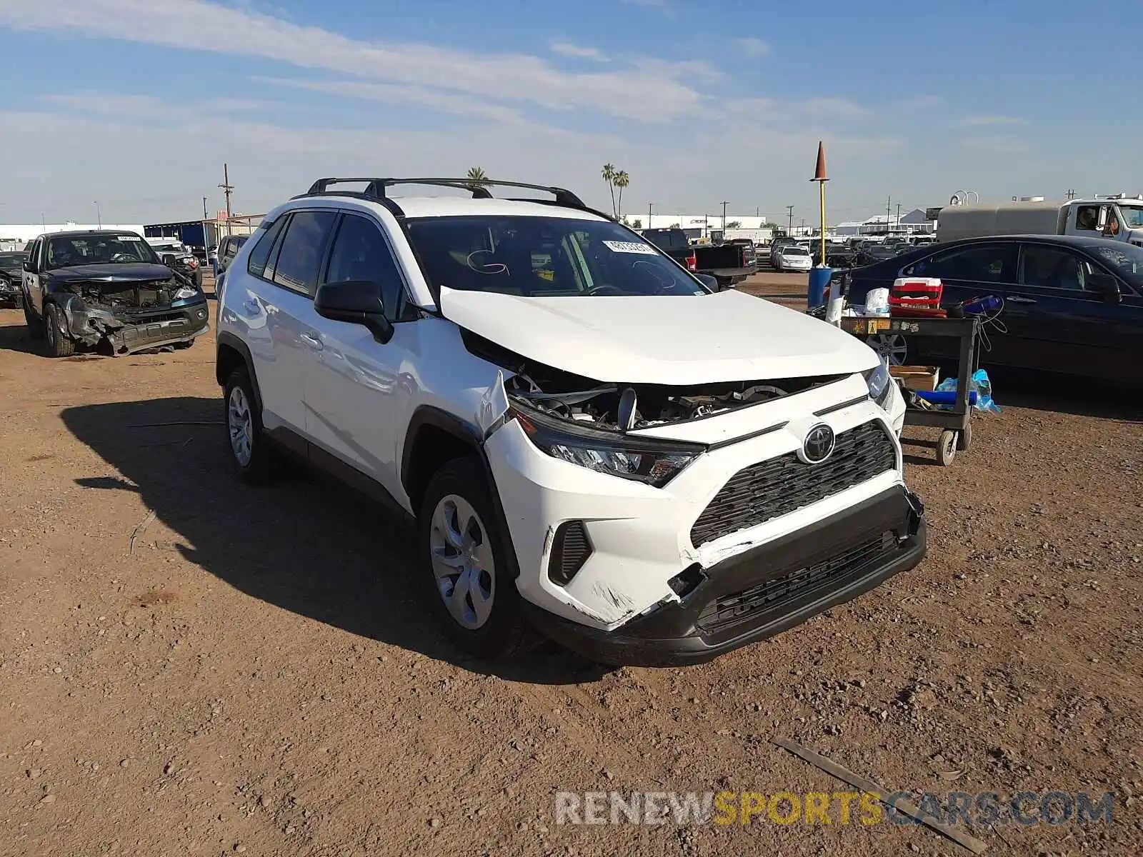 1 Photograph of a damaged car JTMF1RFV8LD050527 TOYOTA RAV4 2020