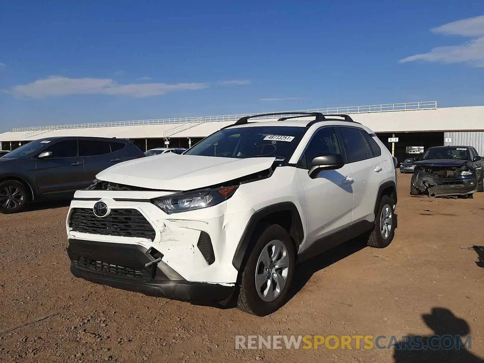 2 Photograph of a damaged car JTMF1RFV8LD050527 TOYOTA RAV4 2020