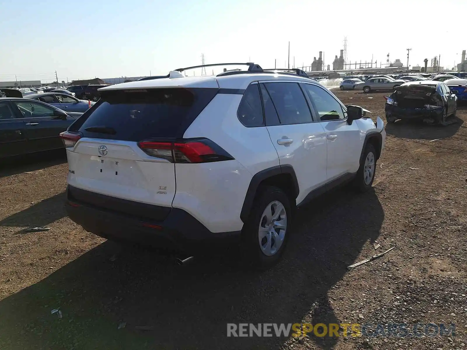 4 Фотография поврежденного автомобиля JTMF1RFV8LD050527 TOYOTA RAV4 2020