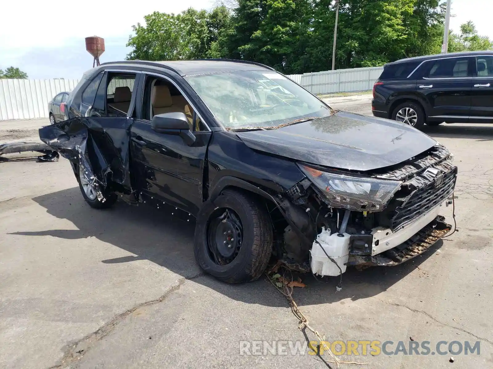 1 Photograph of a damaged car JTMF1RFV8LD068364 TOYOTA RAV4 2020