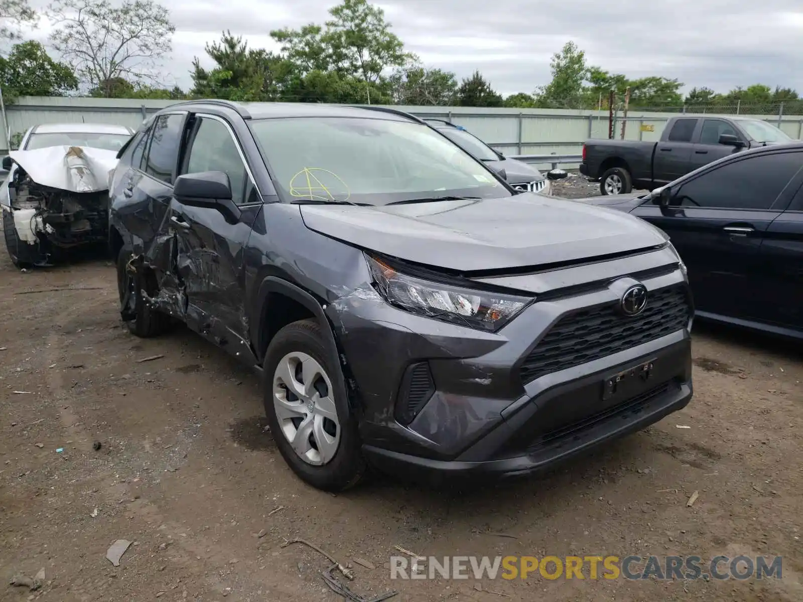 1 Photograph of a damaged car JTMF1RFV8LD531104 TOYOTA RAV4 2020