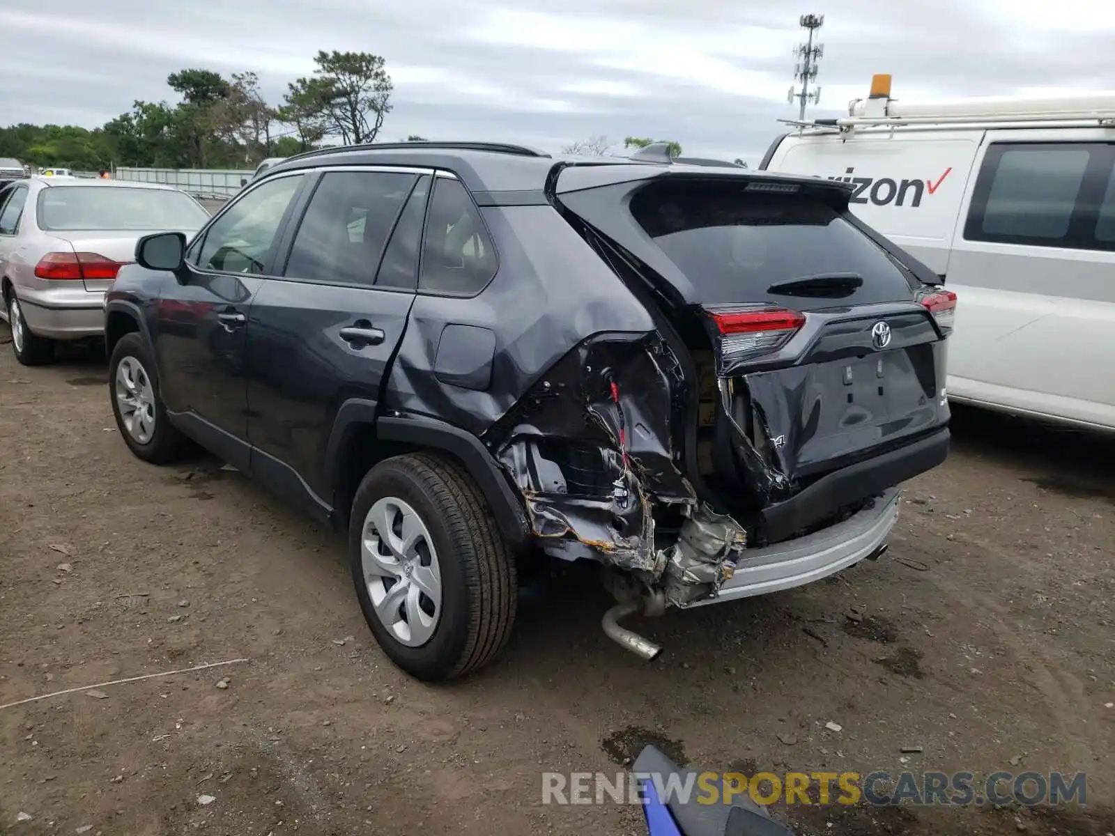 3 Photograph of a damaged car JTMF1RFV8LD531104 TOYOTA RAV4 2020