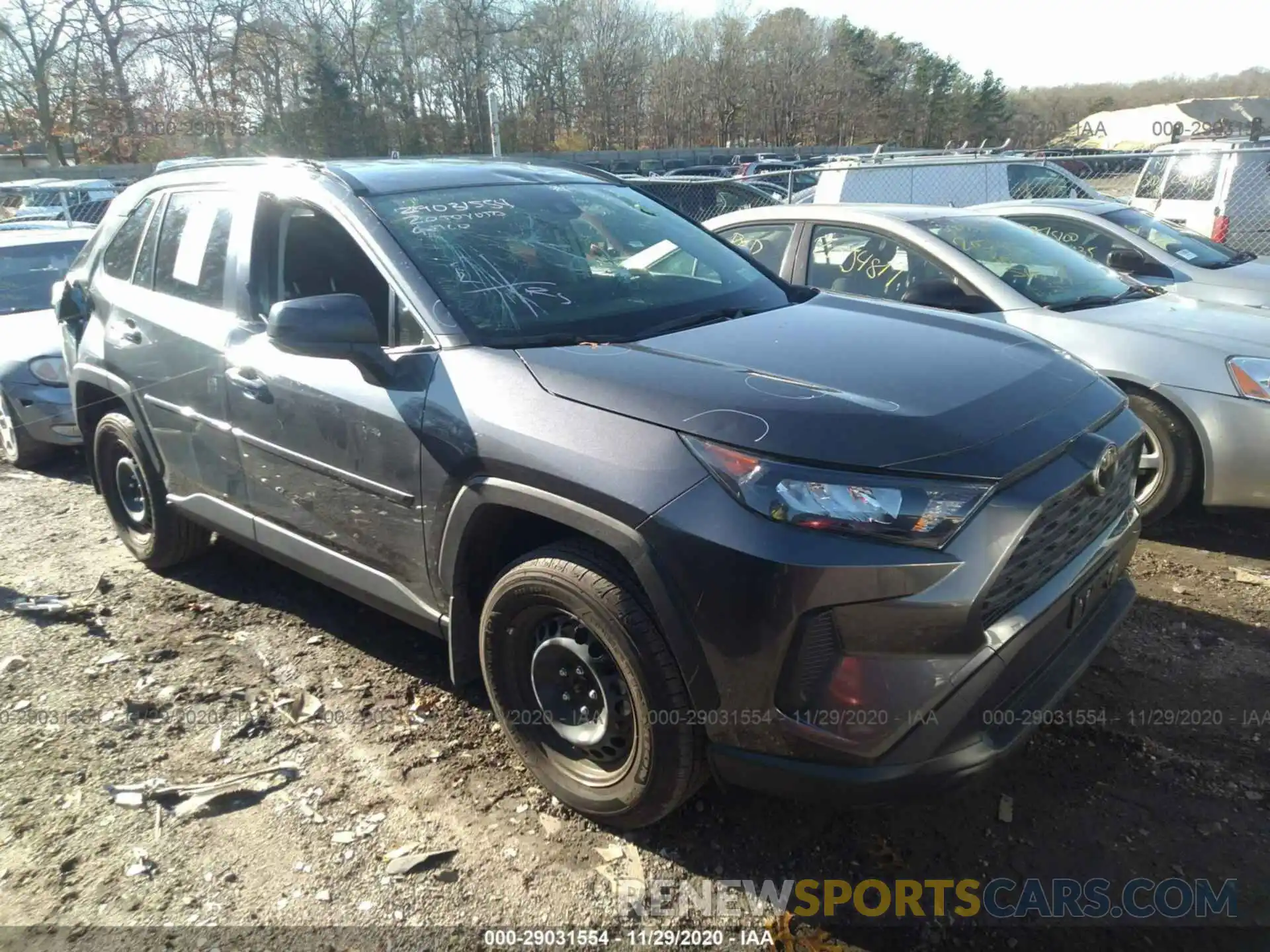 1 Фотография поврежденного автомобиля JTMF1RFV9LD056854 TOYOTA RAV4 2020