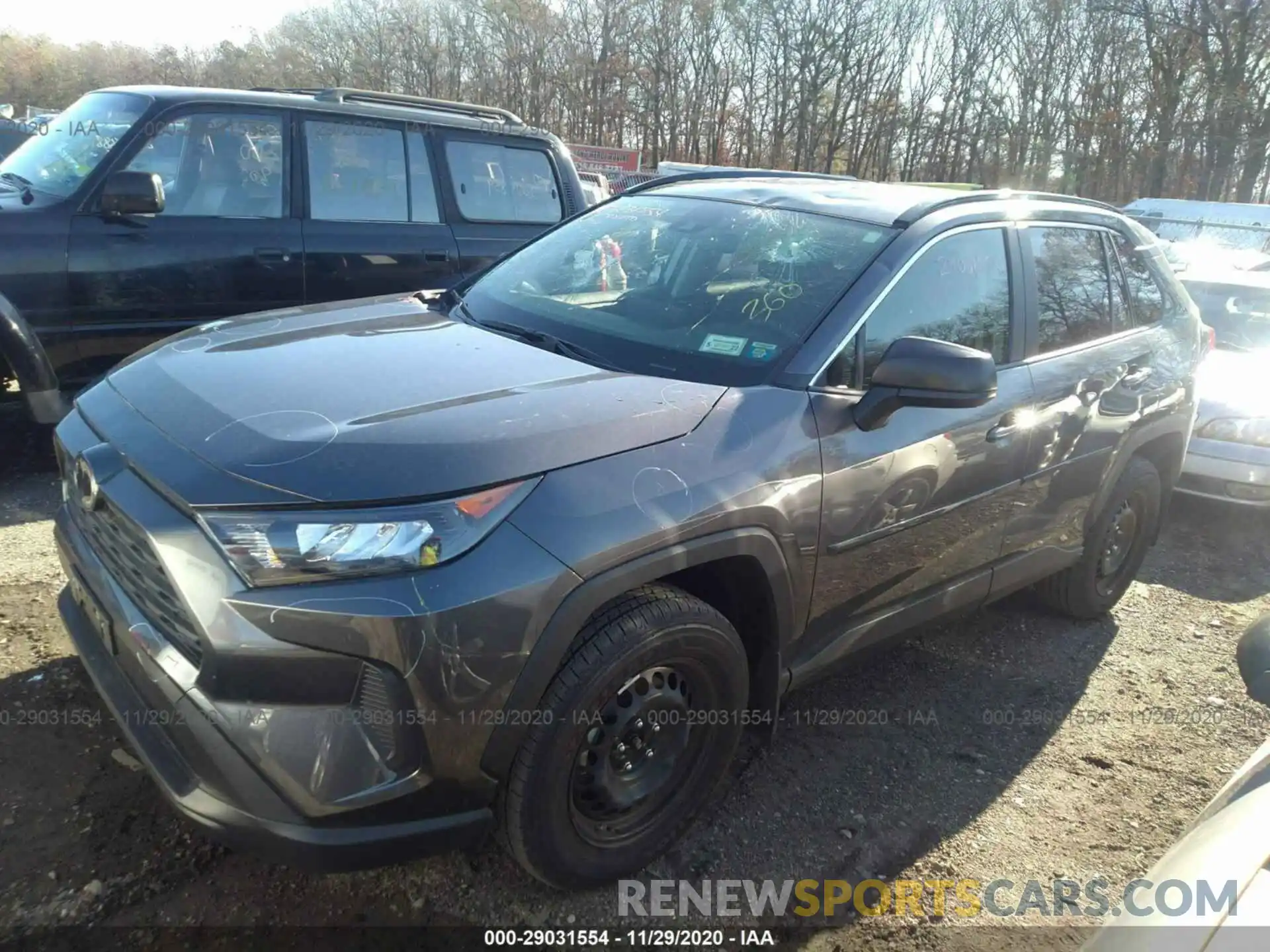 2 Photograph of a damaged car JTMF1RFV9LD056854 TOYOTA RAV4 2020