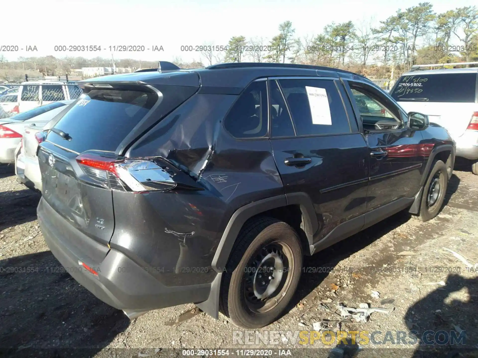 4 Photograph of a damaged car JTMF1RFV9LD056854 TOYOTA RAV4 2020