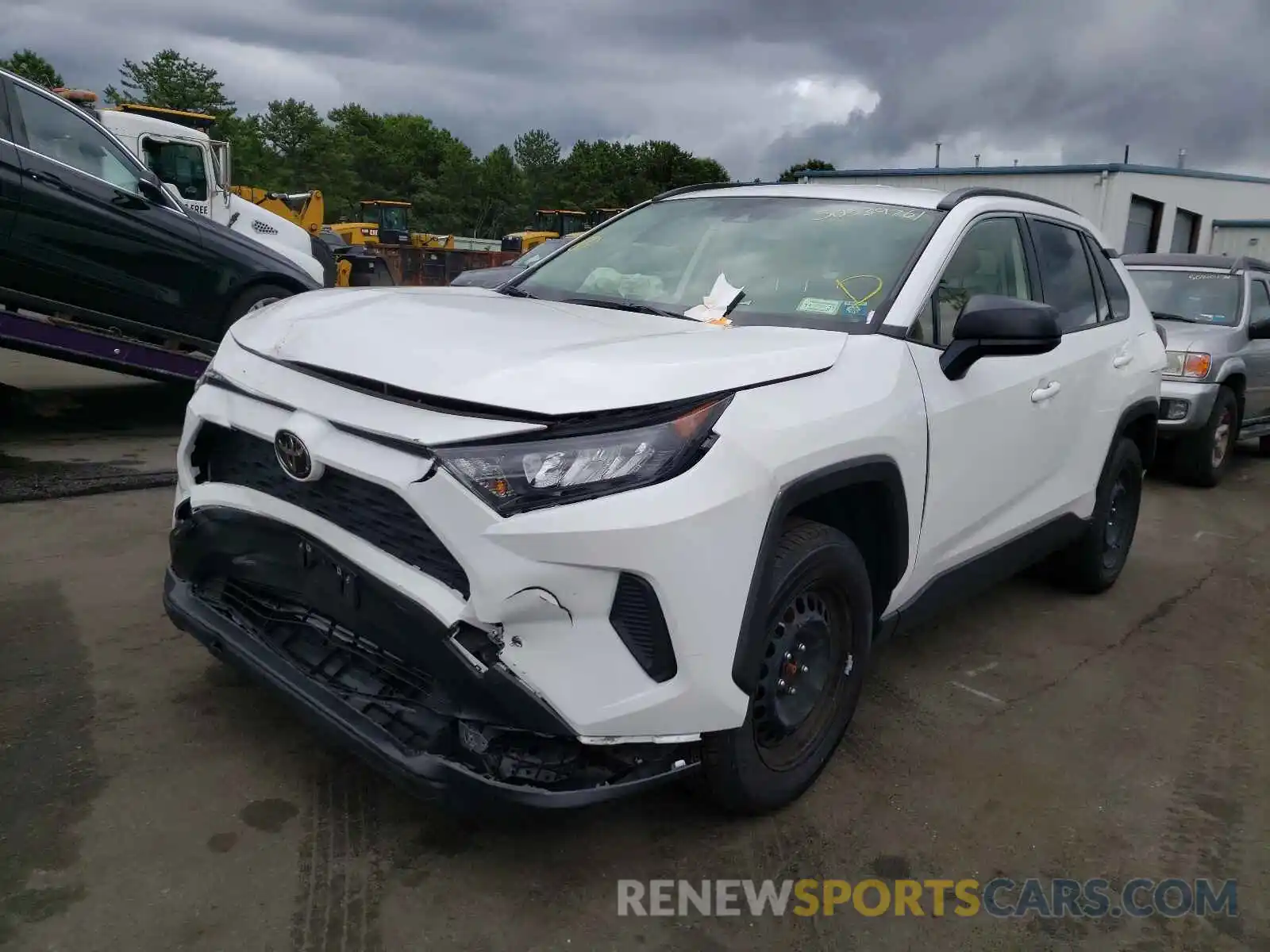 2 Фотография поврежденного автомобиля JTMF1RFV9LD067112 TOYOTA RAV4 2020