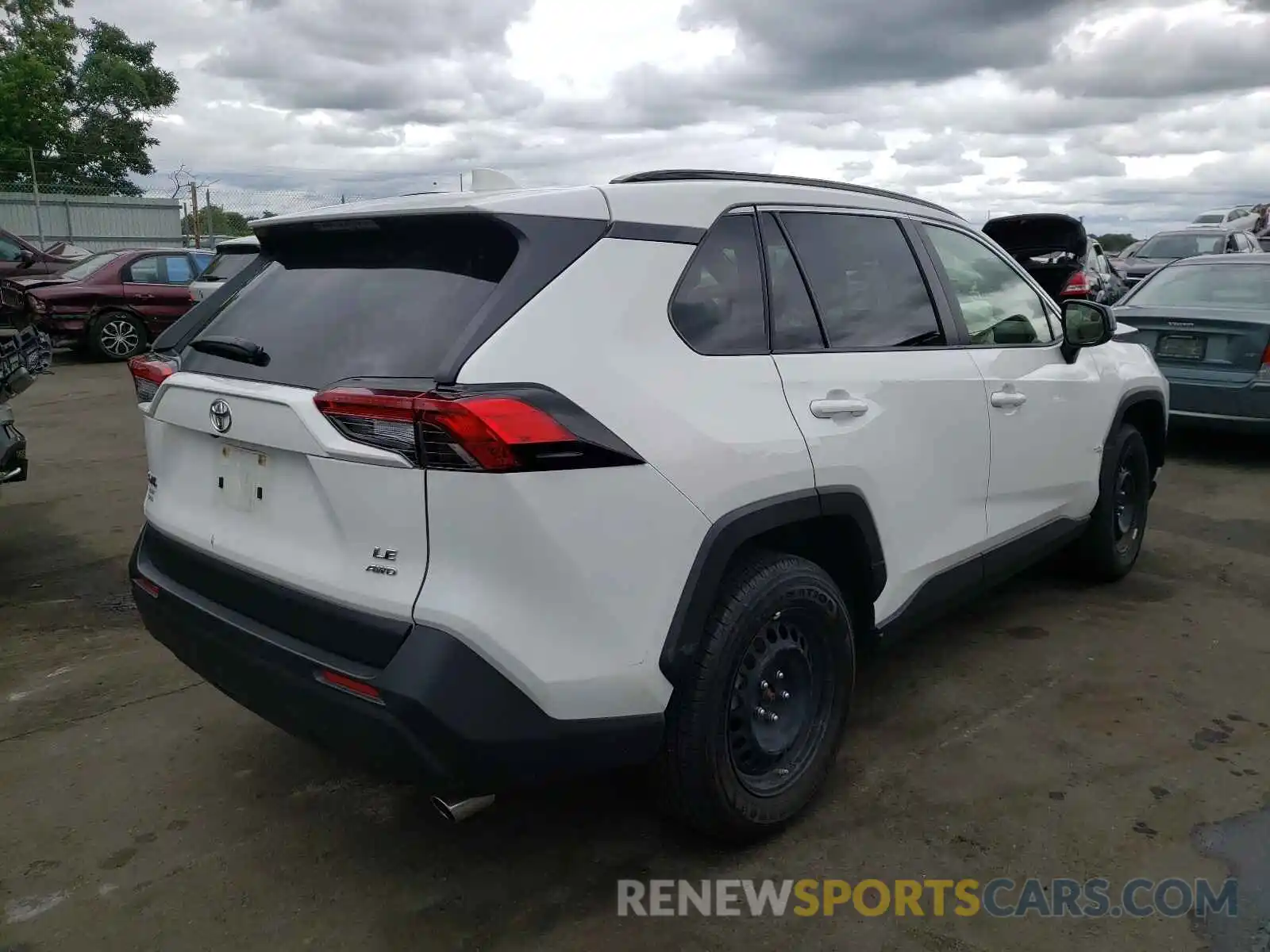 4 Photograph of a damaged car JTMF1RFV9LD067112 TOYOTA RAV4 2020