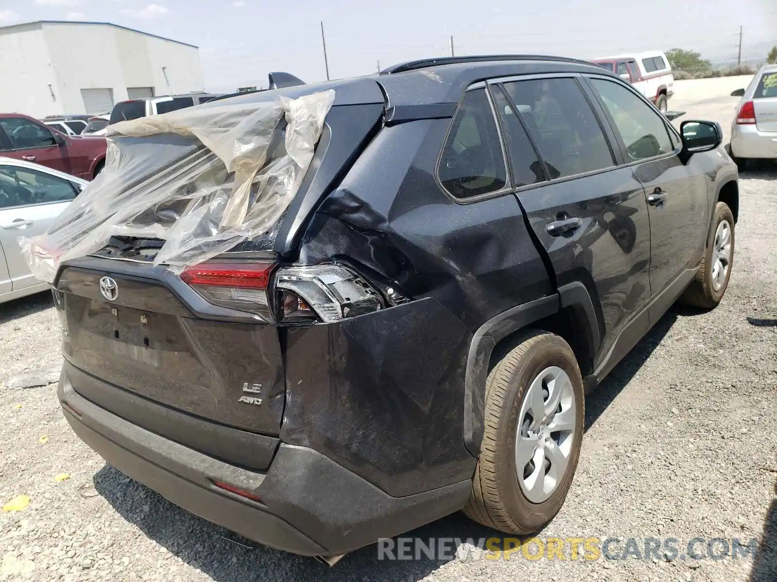 4 Photograph of a damaged car JTMF1RFVXLD048696 TOYOTA RAV4 2020