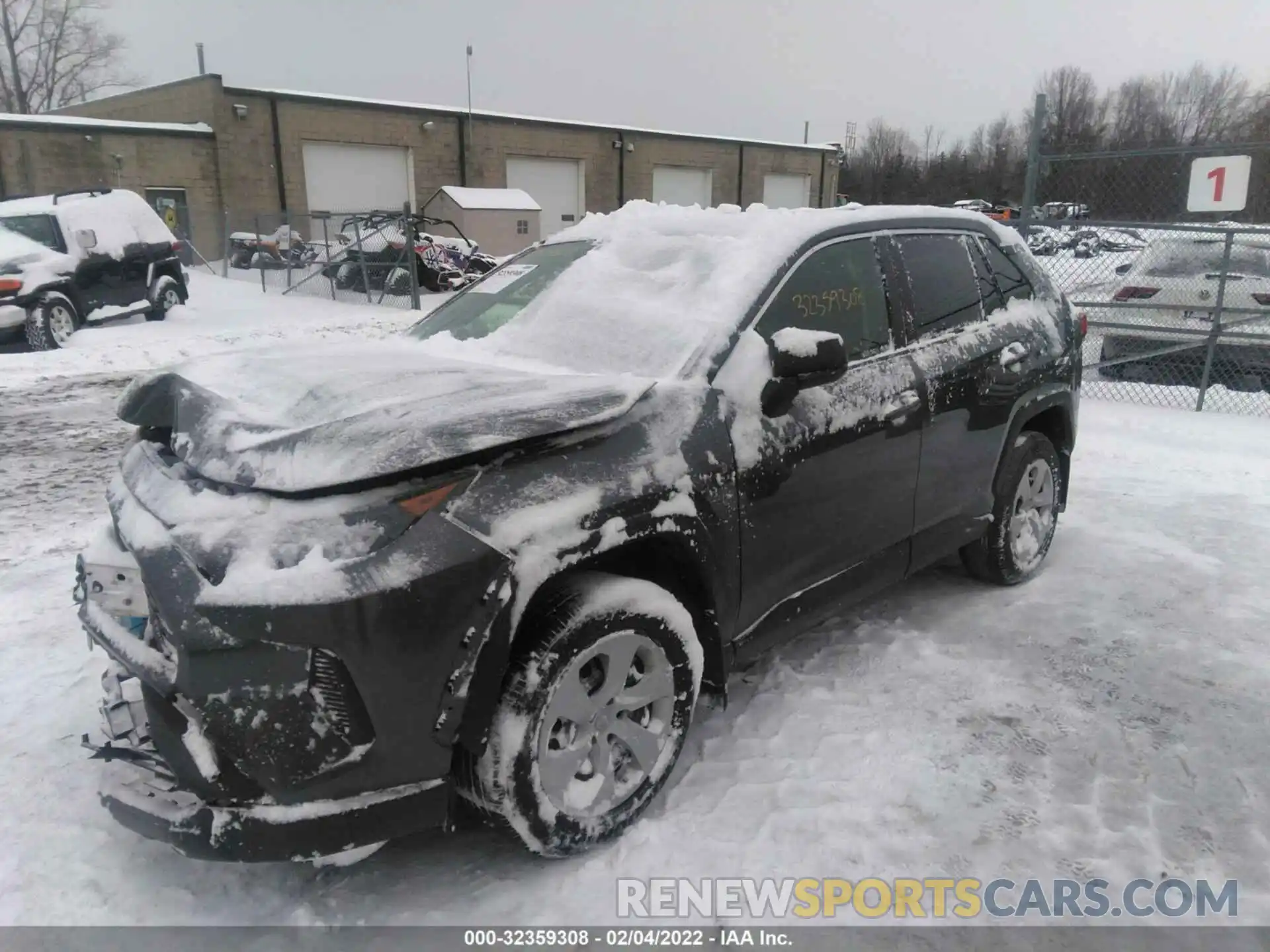 2 Photograph of a damaged car JTMF1RFVXLD051128 TOYOTA RAV4 2020