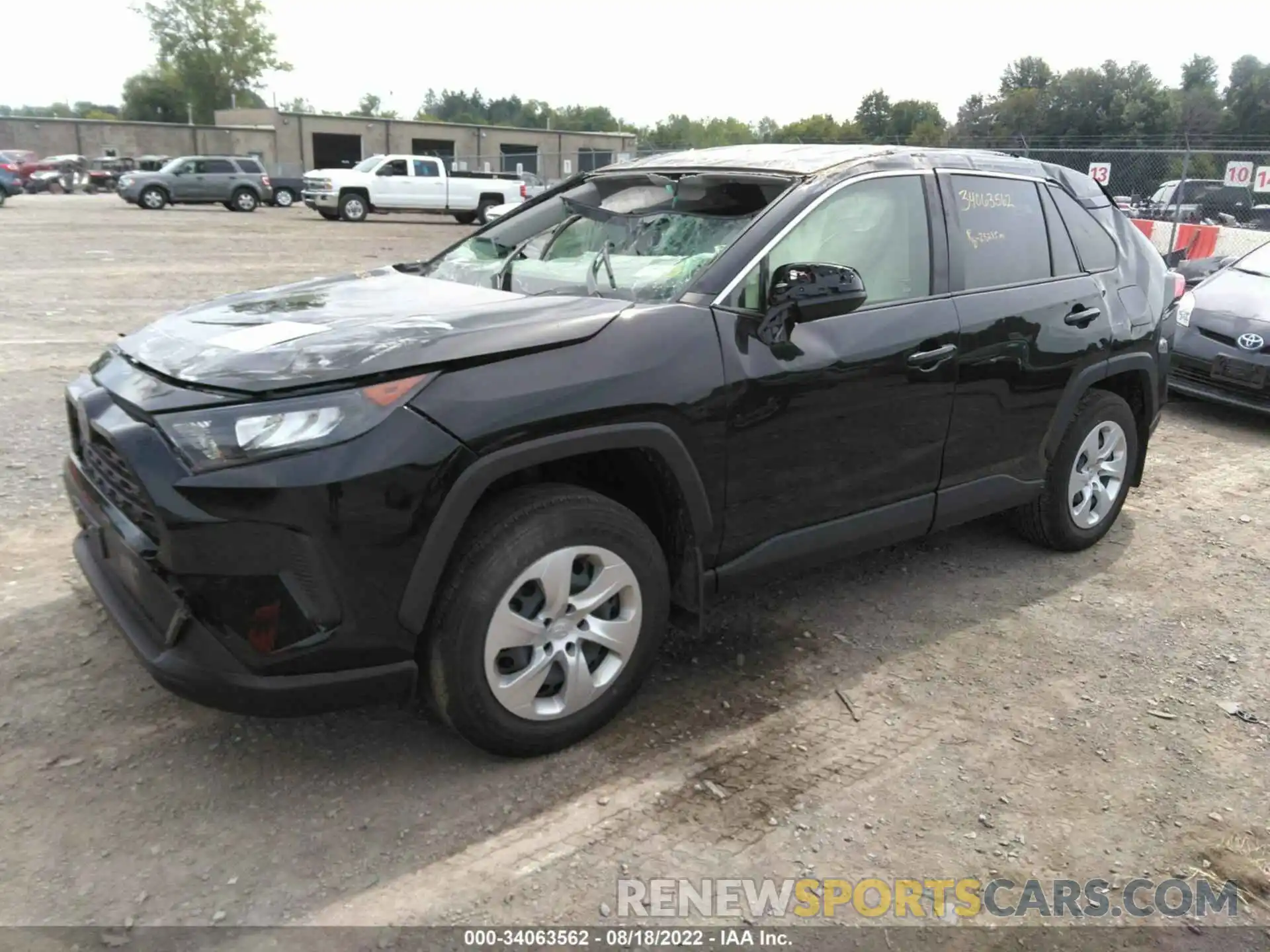 2 Photograph of a damaged car JTMF1RFVXLD056202 TOYOTA RAV4 2020