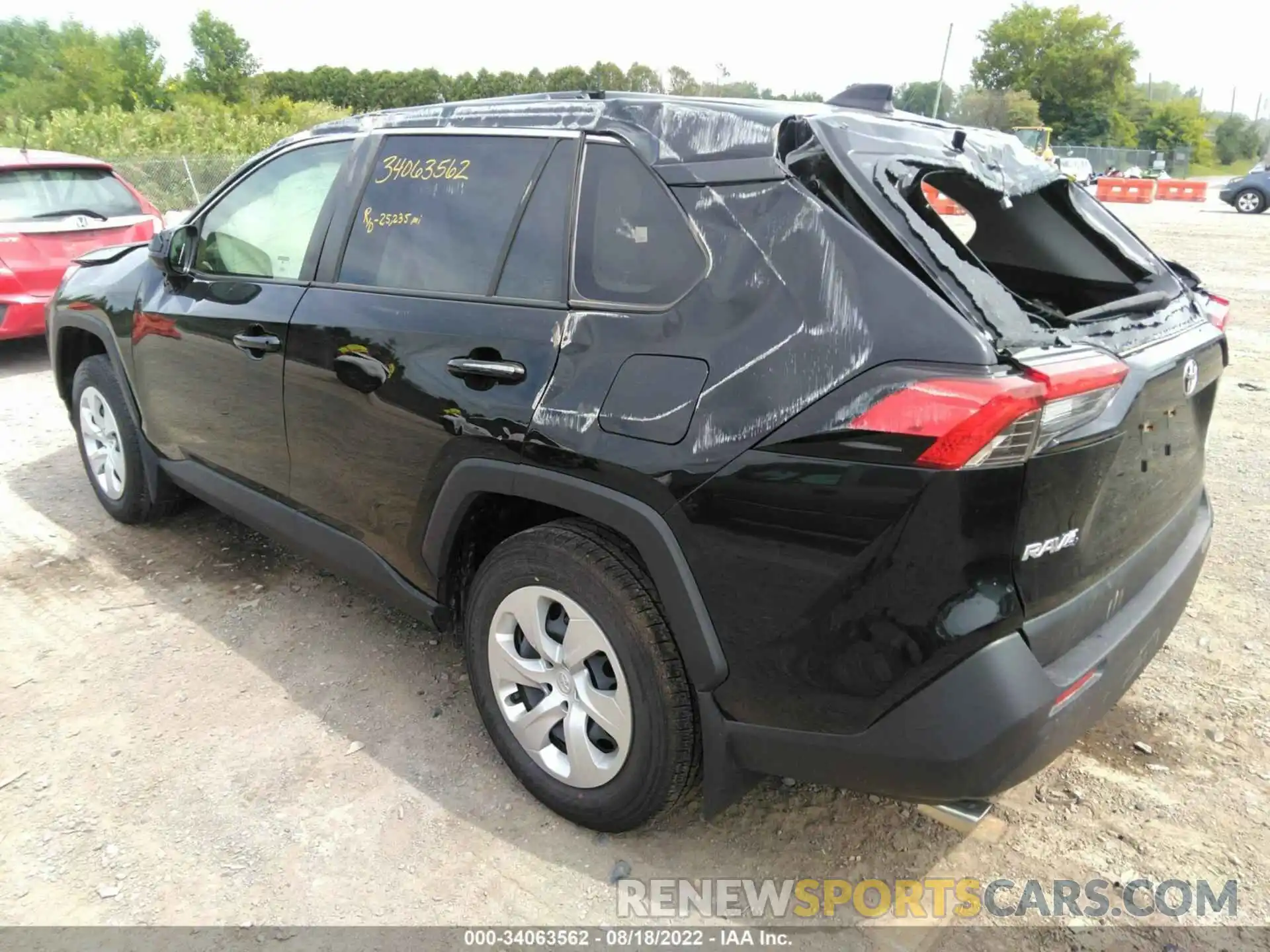 3 Photograph of a damaged car JTMF1RFVXLD056202 TOYOTA RAV4 2020