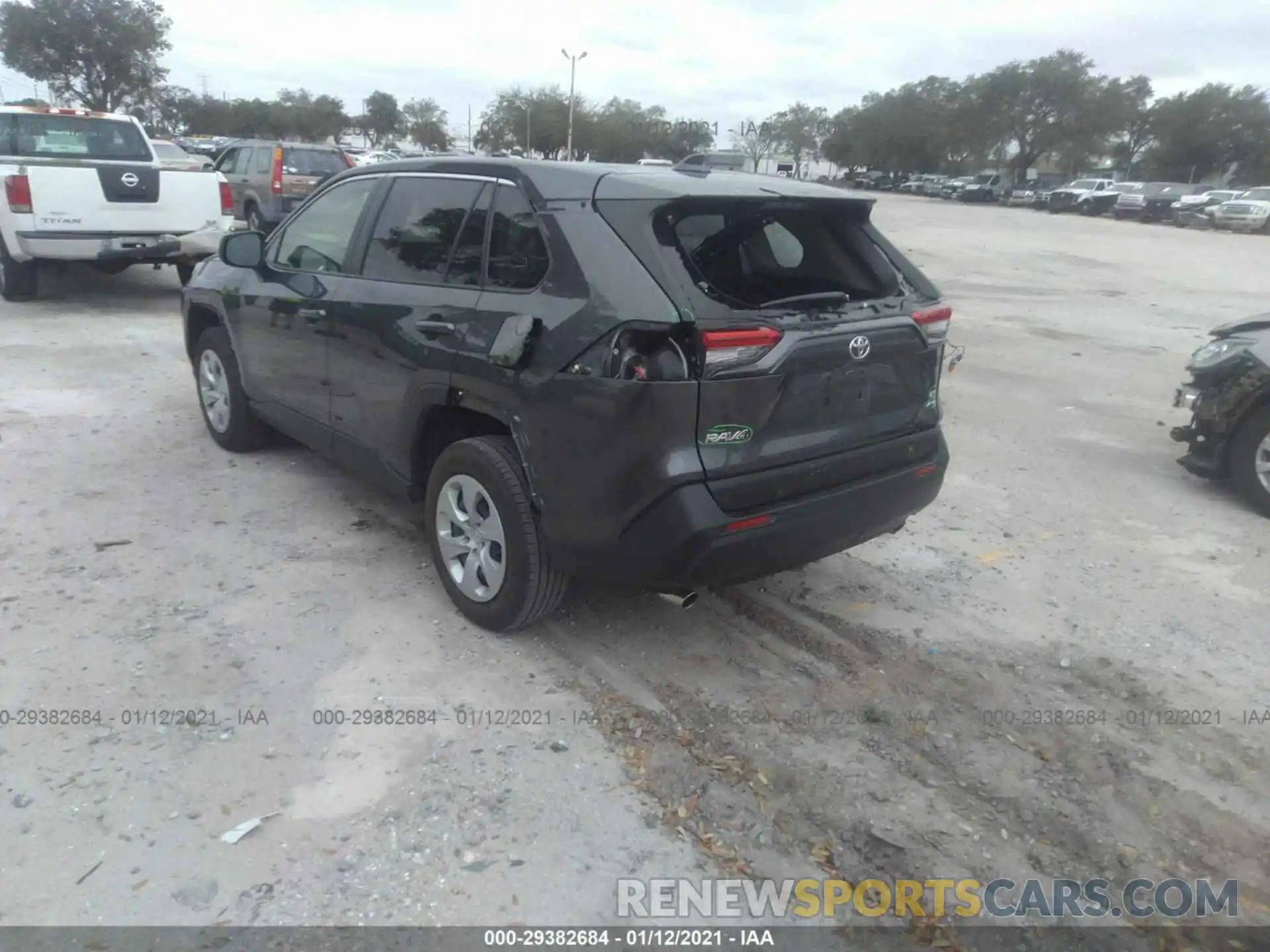 3 Photograph of a damaged car JTMF1RFVXLD060864 TOYOTA RAV4 2020