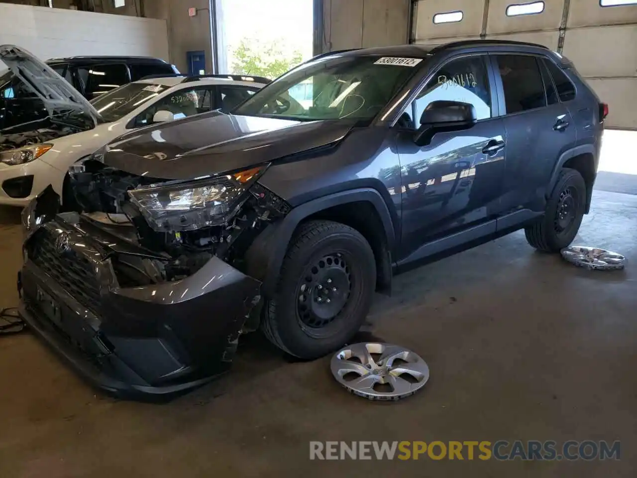 2 Photograph of a damaged car JTMF1RFVXLD063988 TOYOTA RAV4 2020