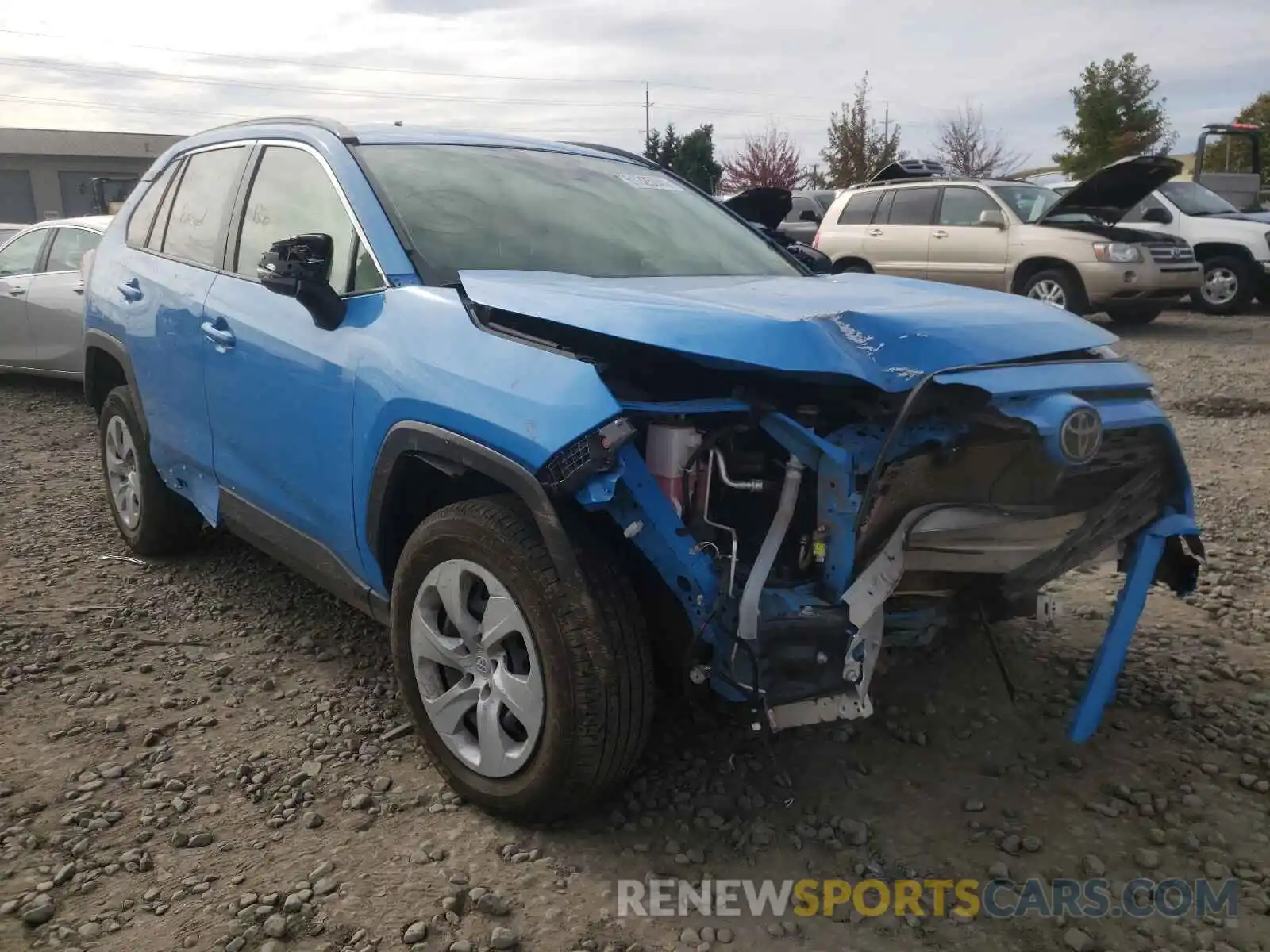 1 Photograph of a damaged car JTMG1RFV1LD049739 TOYOTA RAV4 2020