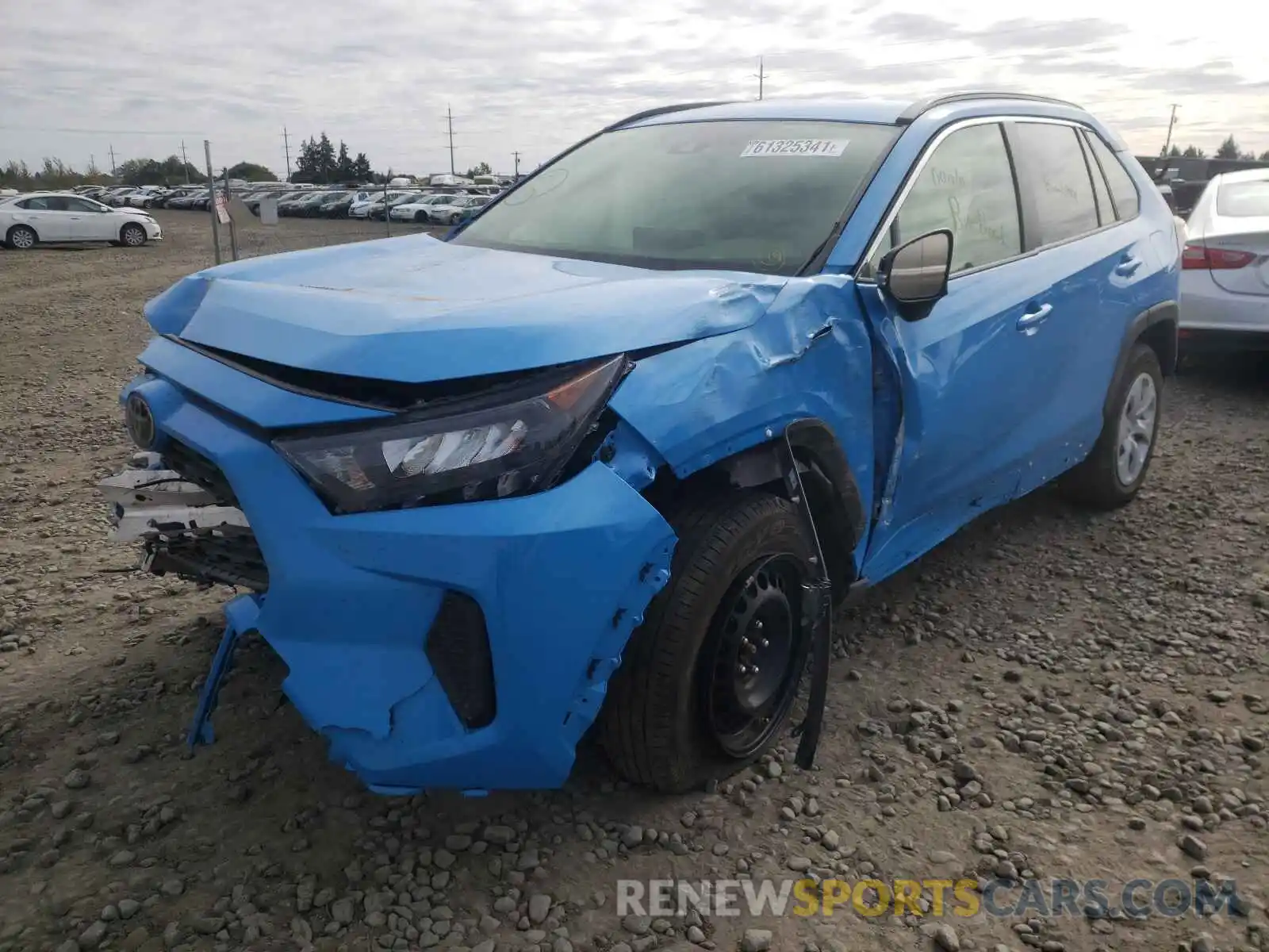 2 Photograph of a damaged car JTMG1RFV1LD049739 TOYOTA RAV4 2020