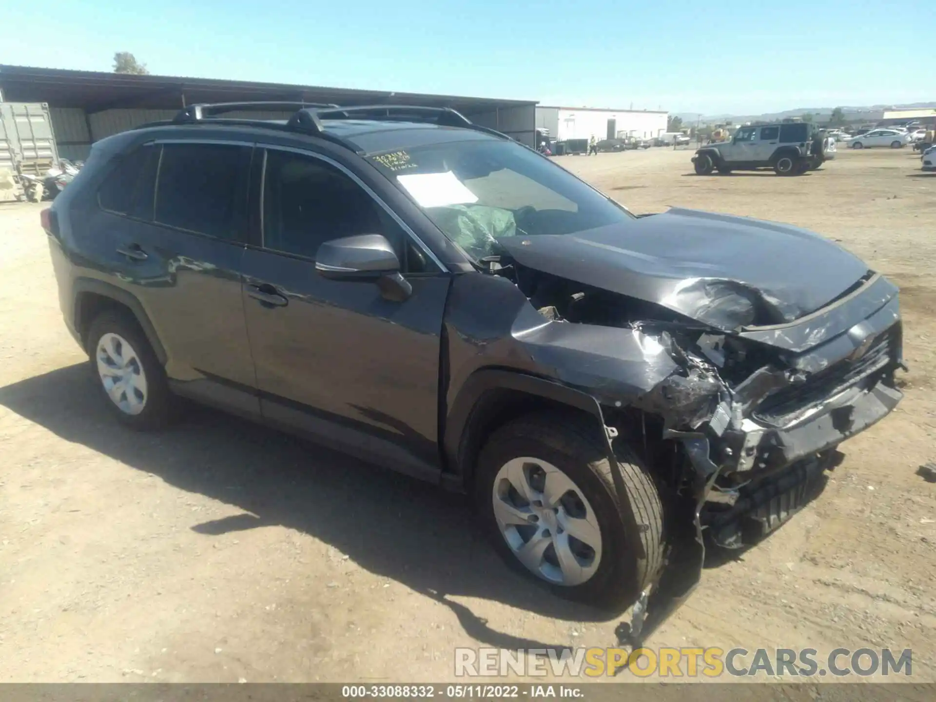 1 Photograph of a damaged car JTMG1RFV1LD061504 TOYOTA RAV4 2020