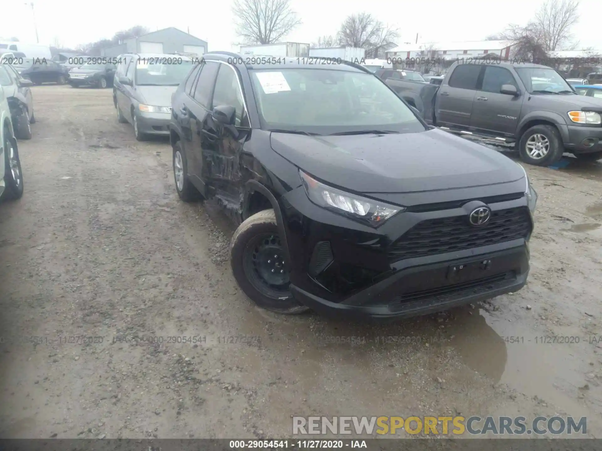 1 Photograph of a damaged car JTMG1RFV1LD064421 TOYOTA RAV4 2020