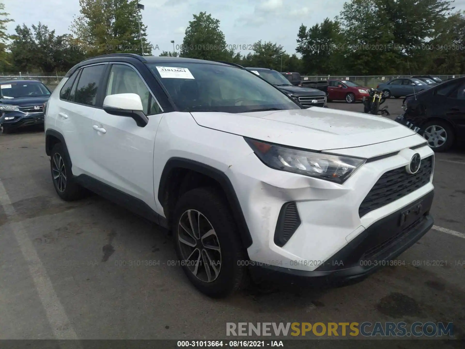 1 Photograph of a damaged car JTMG1RFV2LD050320 TOYOTA RAV4 2020