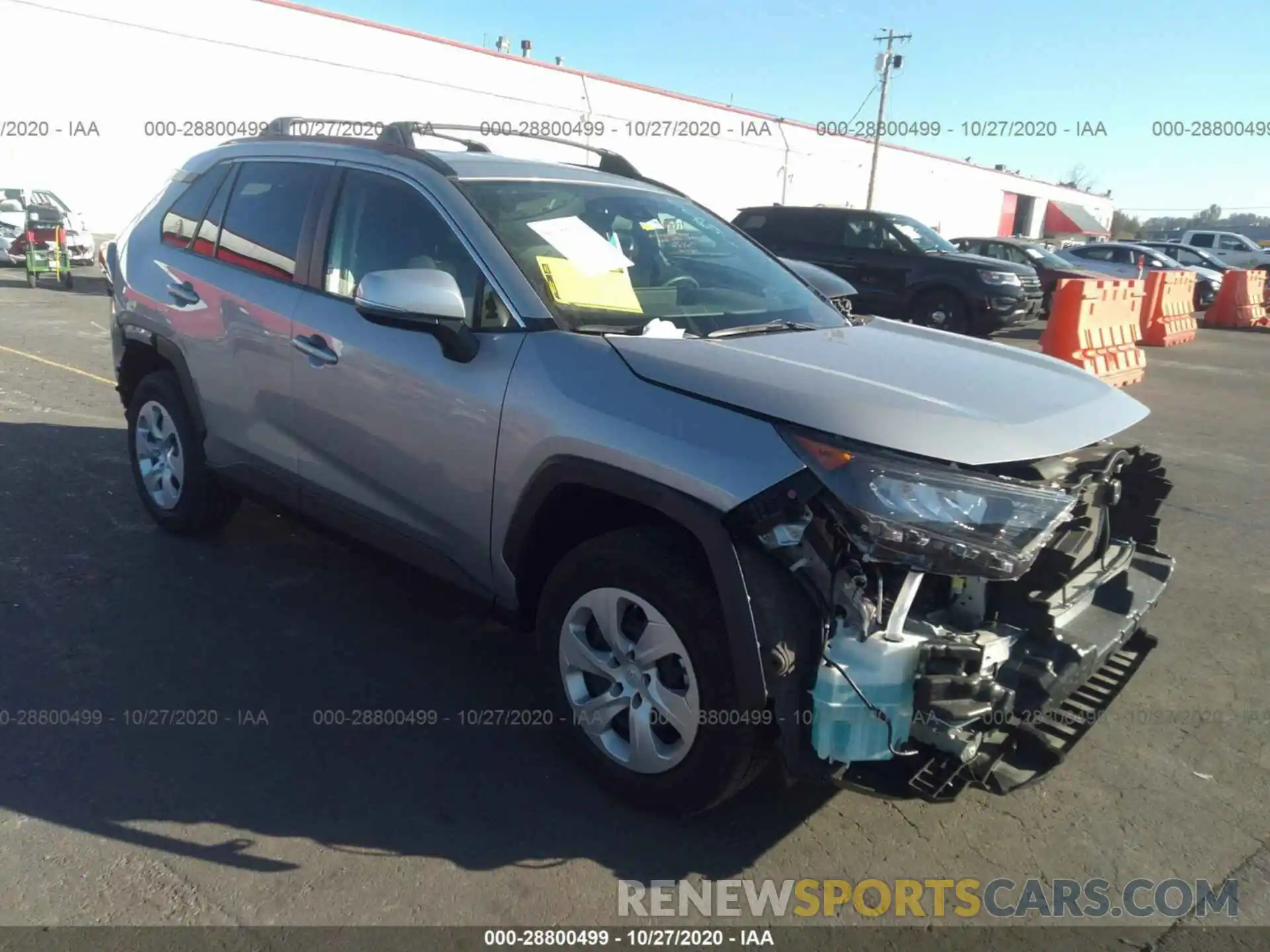 1 Photograph of a damaged car JTMG1RFV2LD055145 TOYOTA RAV4 2020