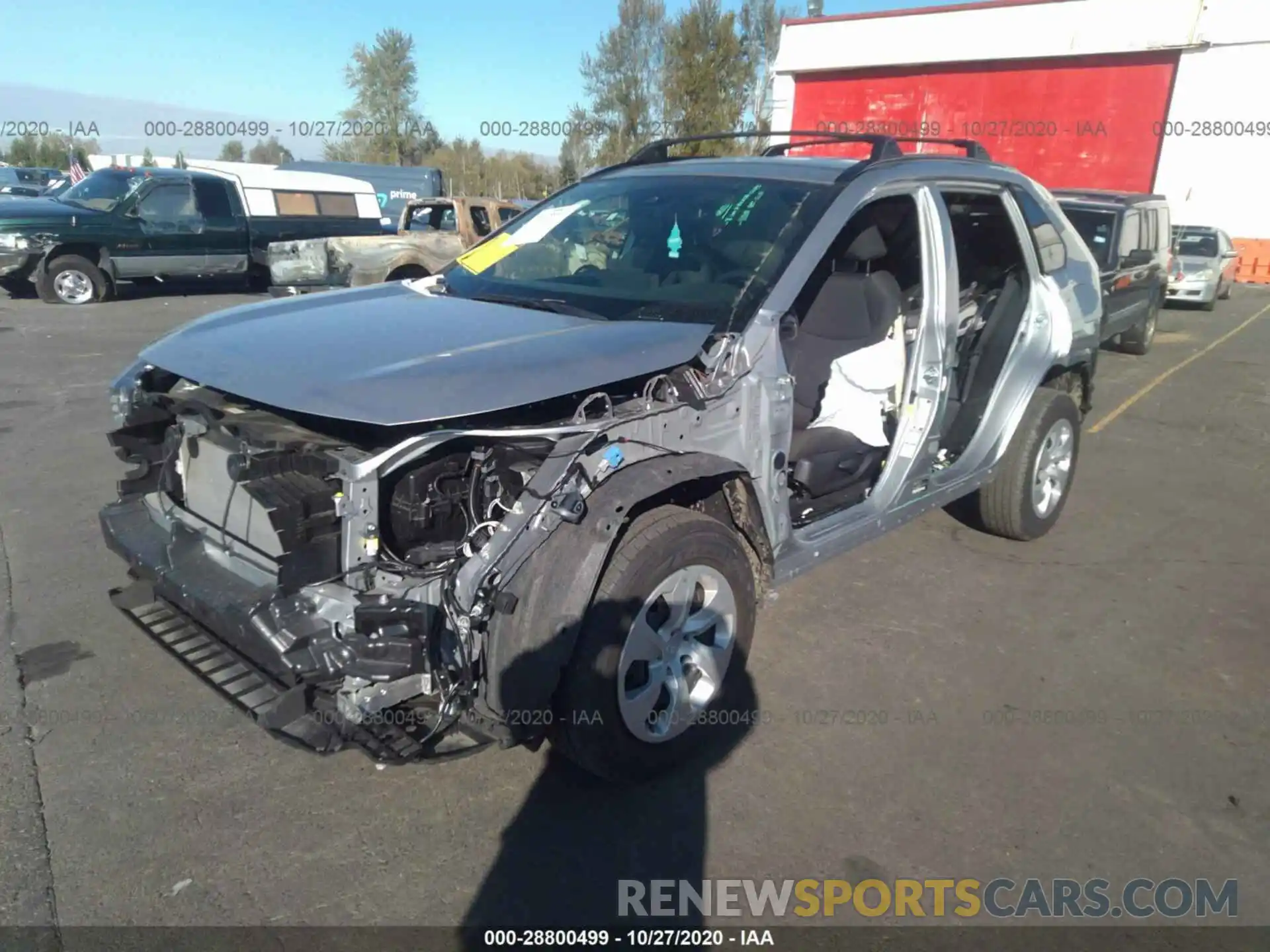 2 Photograph of a damaged car JTMG1RFV2LD055145 TOYOTA RAV4 2020