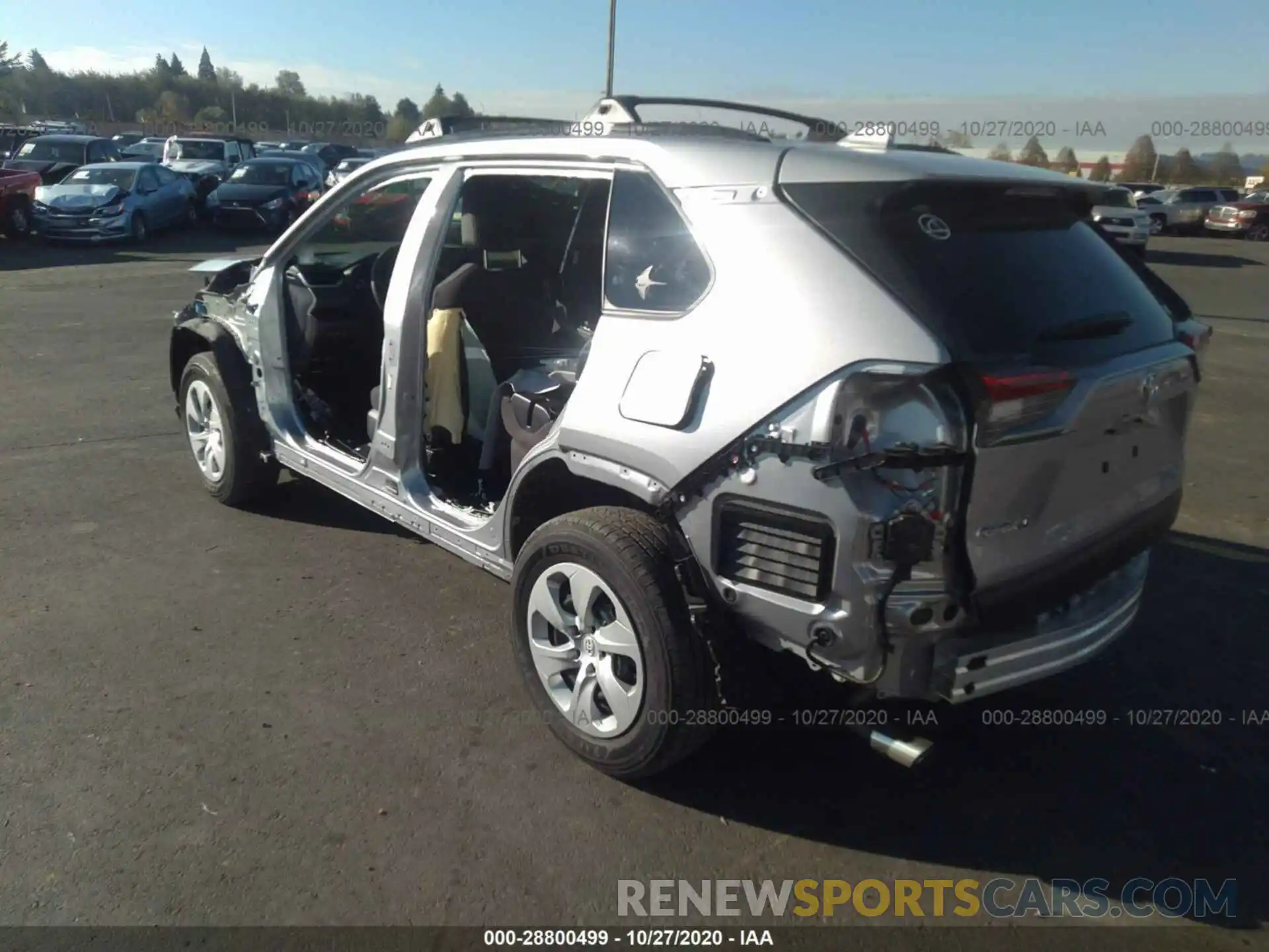 3 Photograph of a damaged car JTMG1RFV2LD055145 TOYOTA RAV4 2020