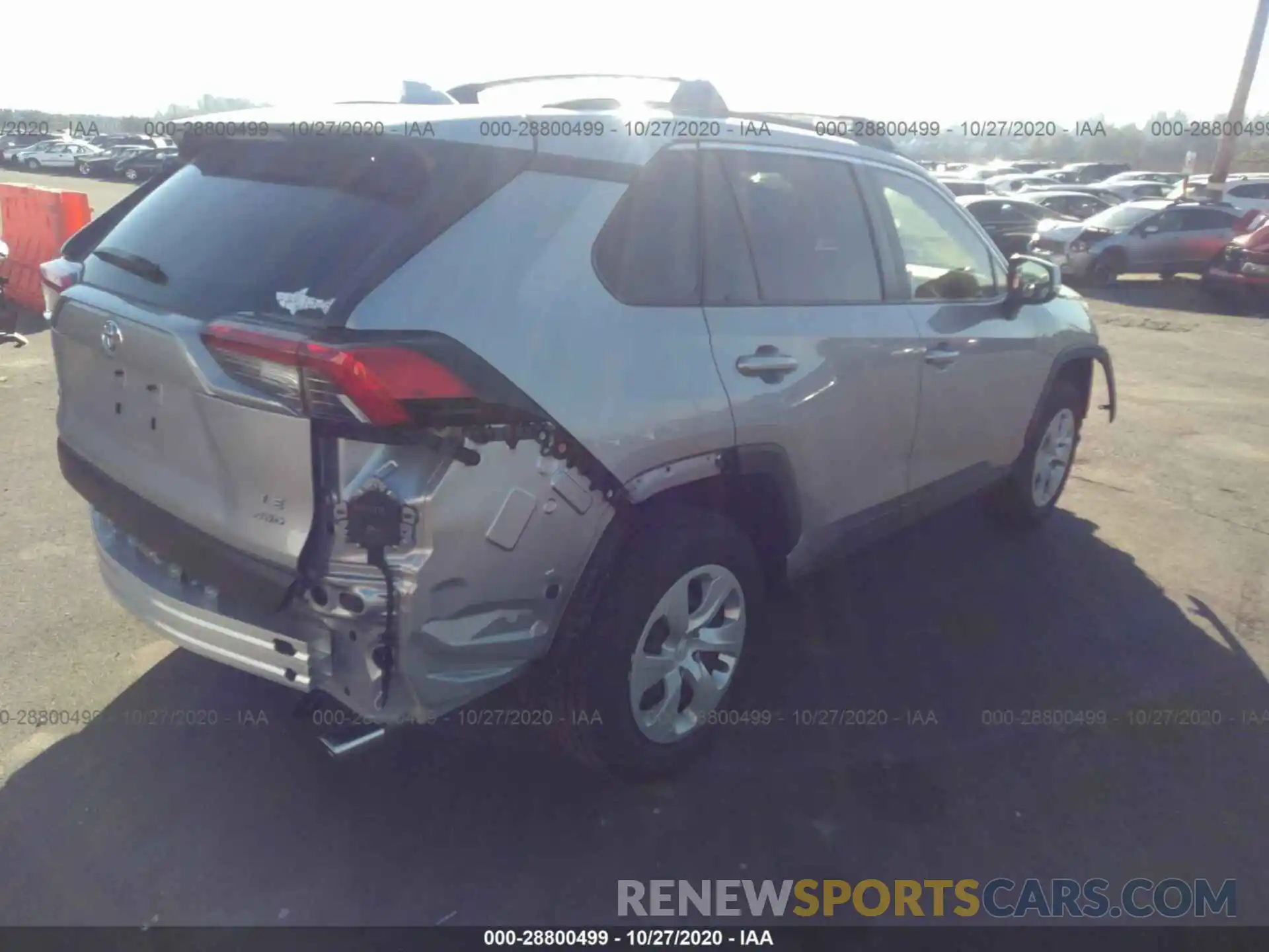 4 Photograph of a damaged car JTMG1RFV2LD055145 TOYOTA RAV4 2020