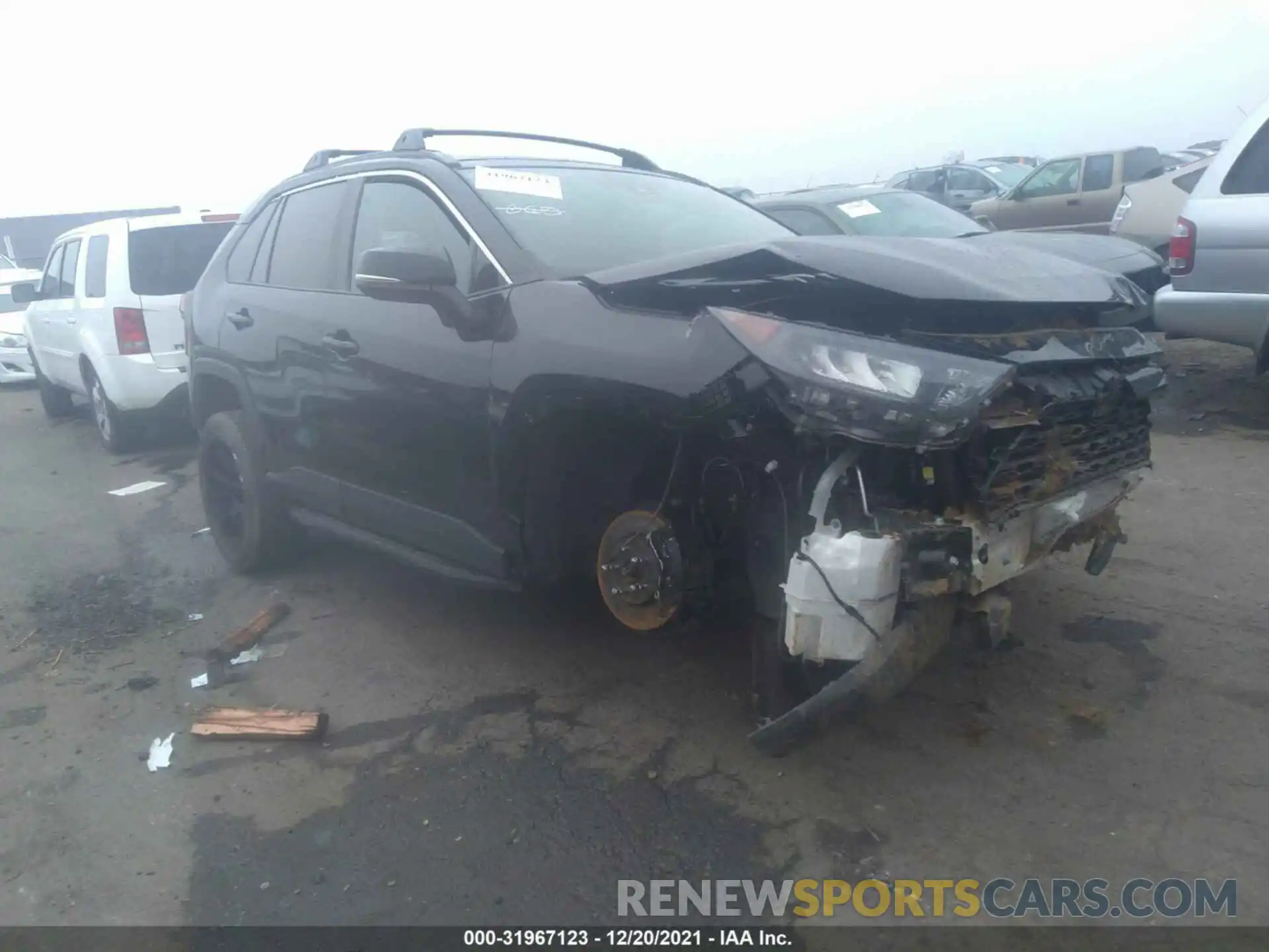 1 Photograph of a damaged car JTMG1RFV2LD058174 TOYOTA RAV4 2020