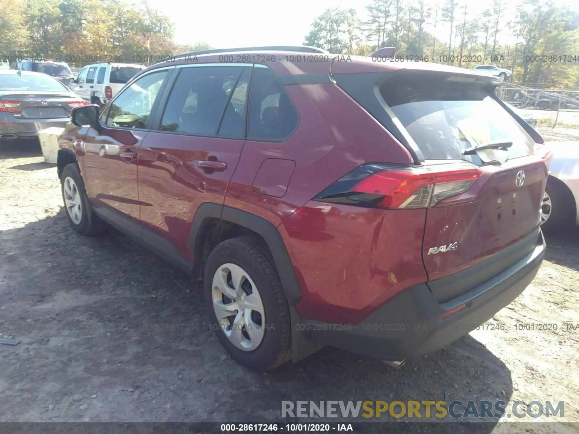 3 Photograph of a damaged car JTMG1RFV2LD524881 TOYOTA RAV4 2020