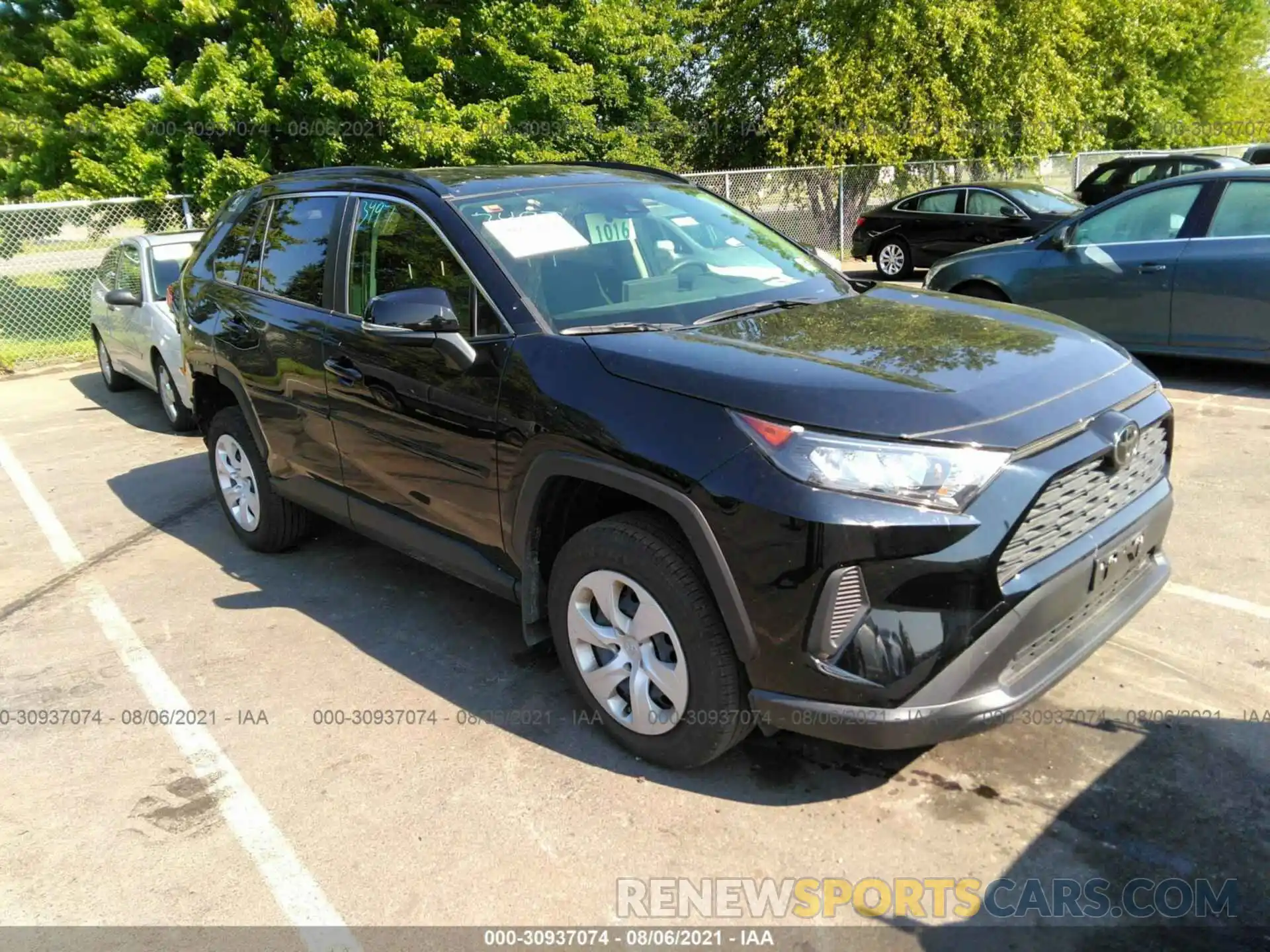 1 Фотография поврежденного автомобиля JTMG1RFV3LD049516 TOYOTA RAV4 2020