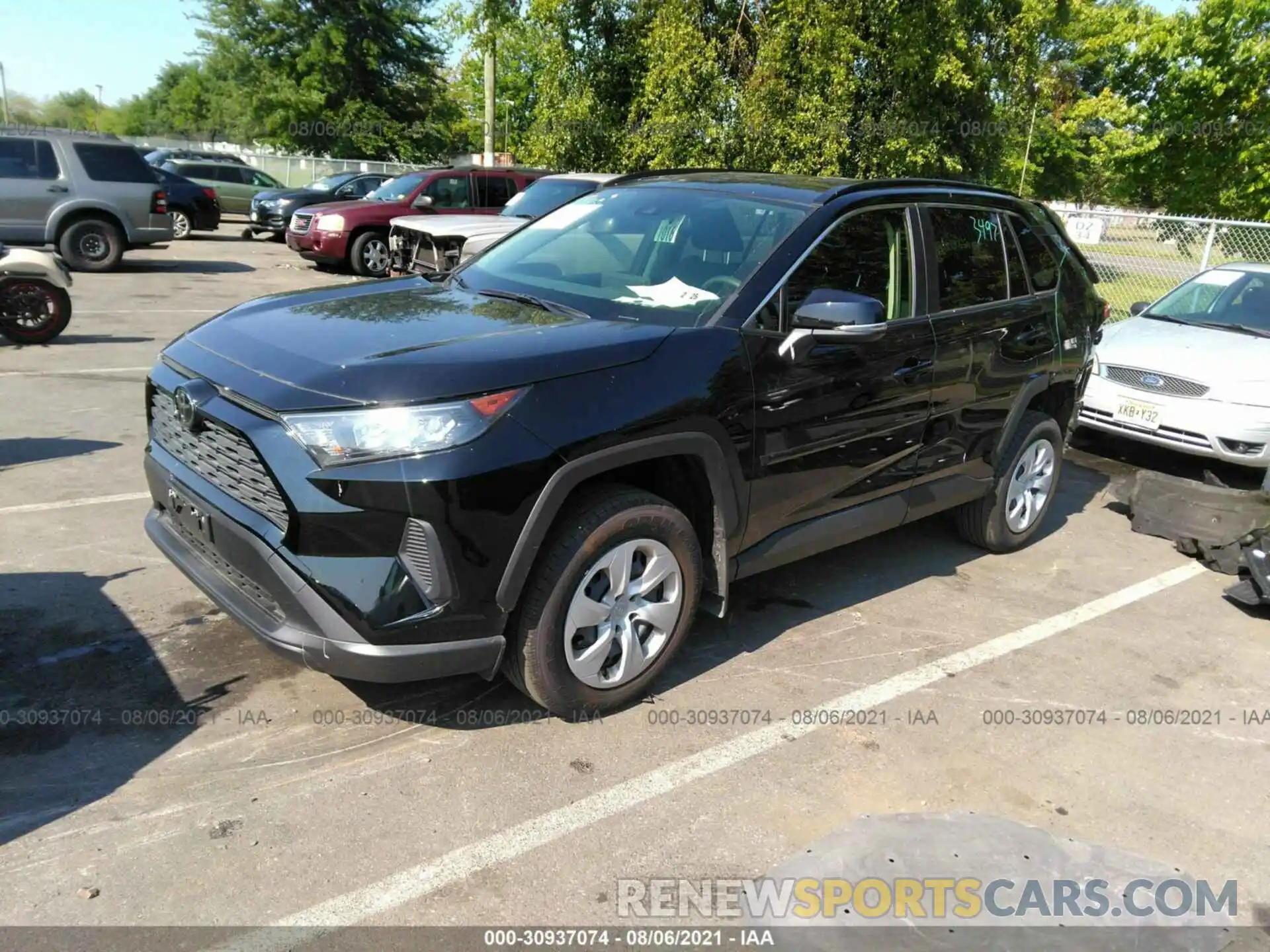 2 Photograph of a damaged car JTMG1RFV3LD049516 TOYOTA RAV4 2020