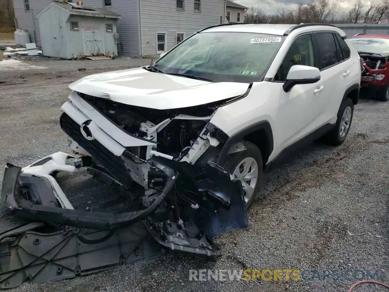 2 Photograph of a damaged car JTMG1RFV3LD050469 TOYOTA RAV4 2020