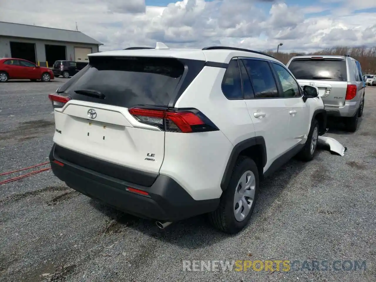 4 Photograph of a damaged car JTMG1RFV3LD050469 TOYOTA RAV4 2020