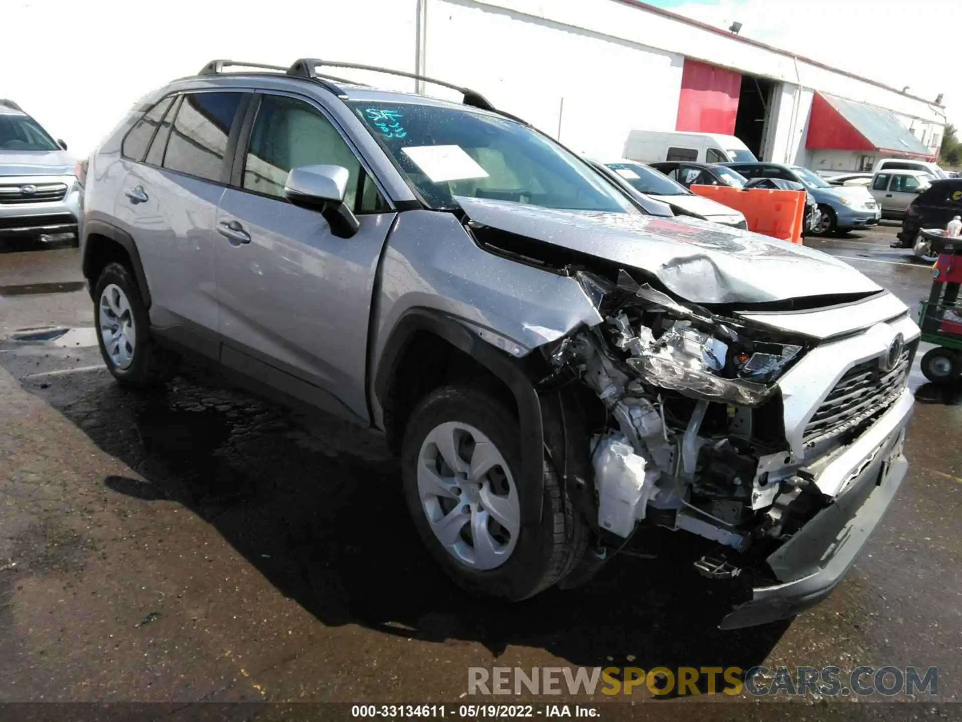 1 Photograph of a damaged car JTMG1RFV4LD054739 TOYOTA RAV4 2020