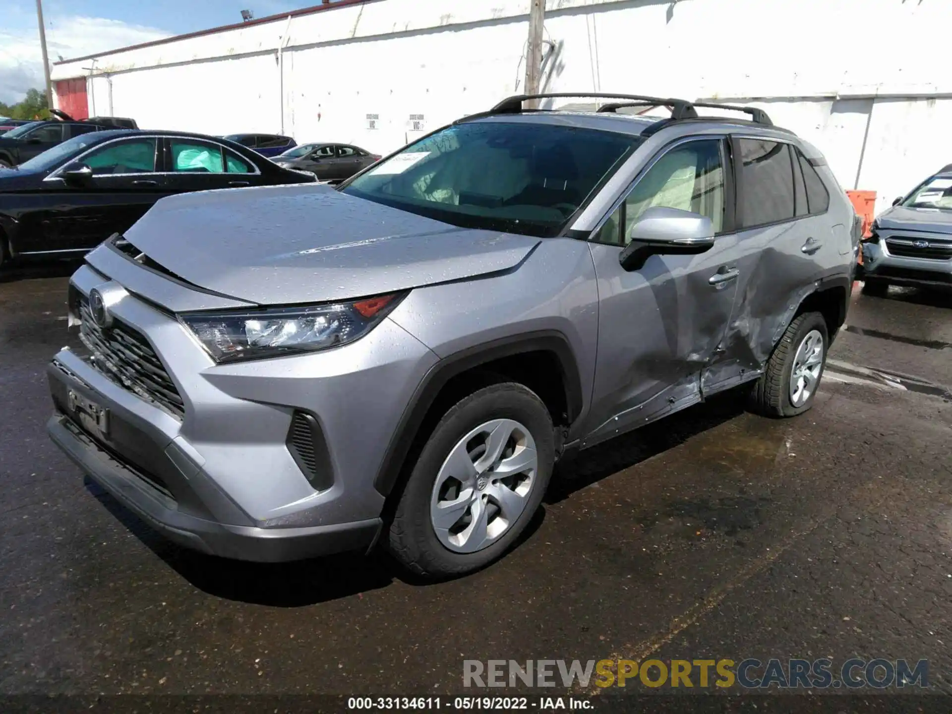 2 Photograph of a damaged car JTMG1RFV4LD054739 TOYOTA RAV4 2020