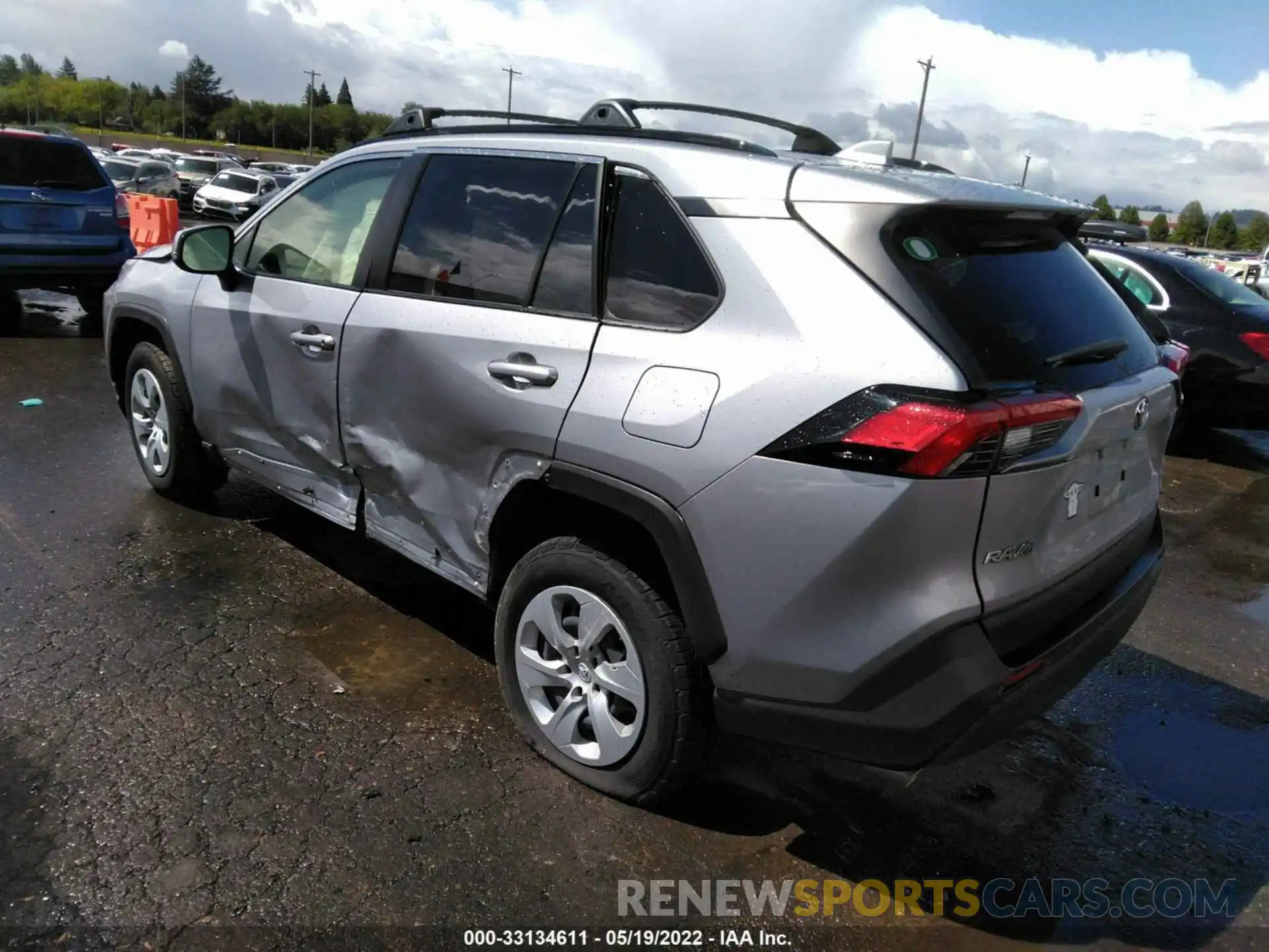 3 Photograph of a damaged car JTMG1RFV4LD054739 TOYOTA RAV4 2020