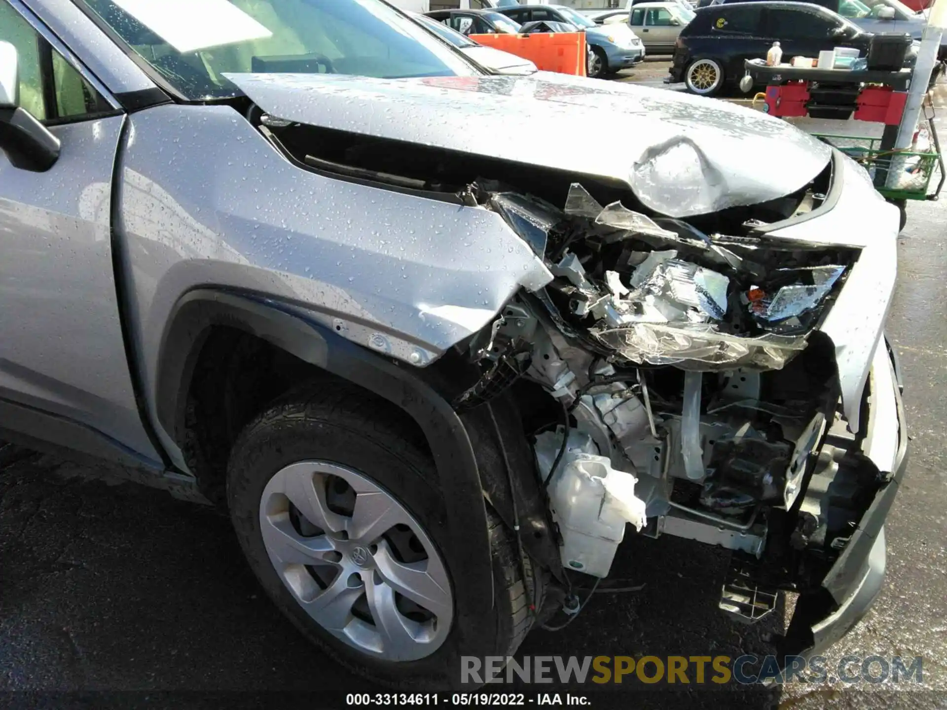 6 Photograph of a damaged car JTMG1RFV4LD054739 TOYOTA RAV4 2020