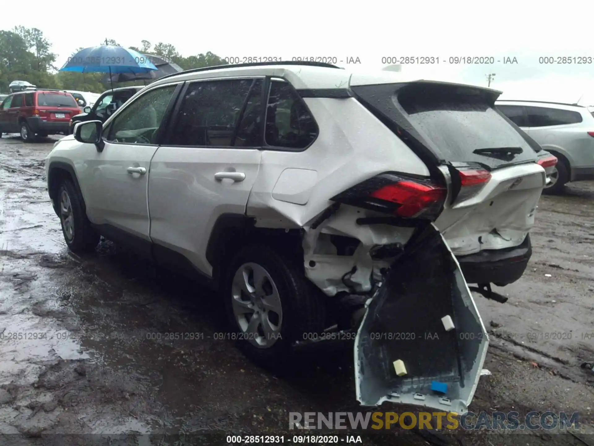 3 Photograph of a damaged car JTMG1RFV4LD055034 TOYOTA RAV4 2020