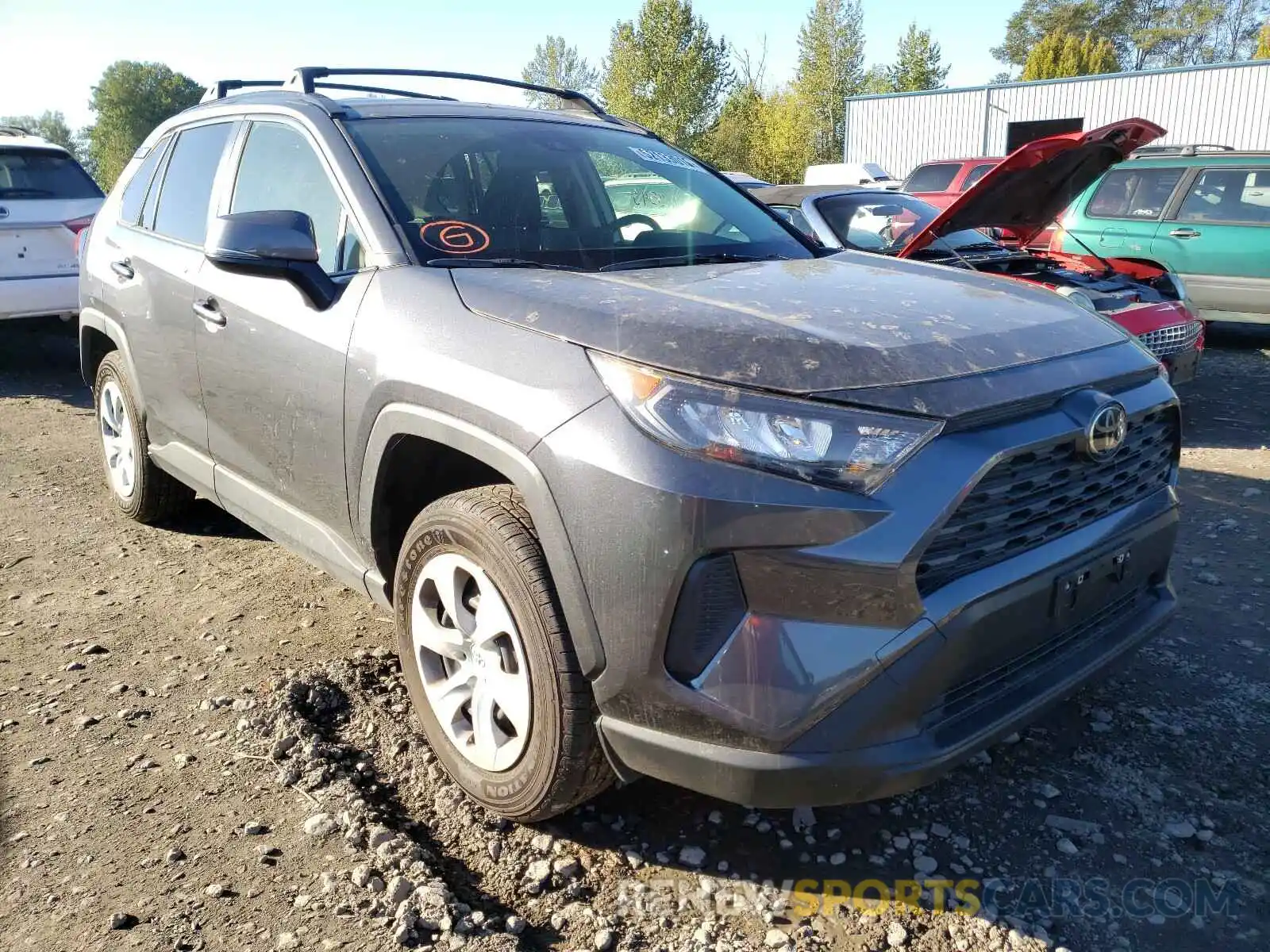 1 Photograph of a damaged car JTMG1RFV4LD064719 TOYOTA RAV4 2020