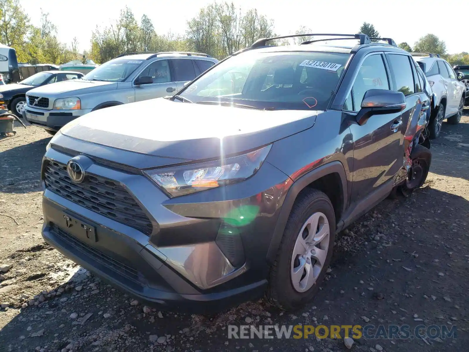 2 Фотография поврежденного автомобиля JTMG1RFV4LD064719 TOYOTA RAV4 2020