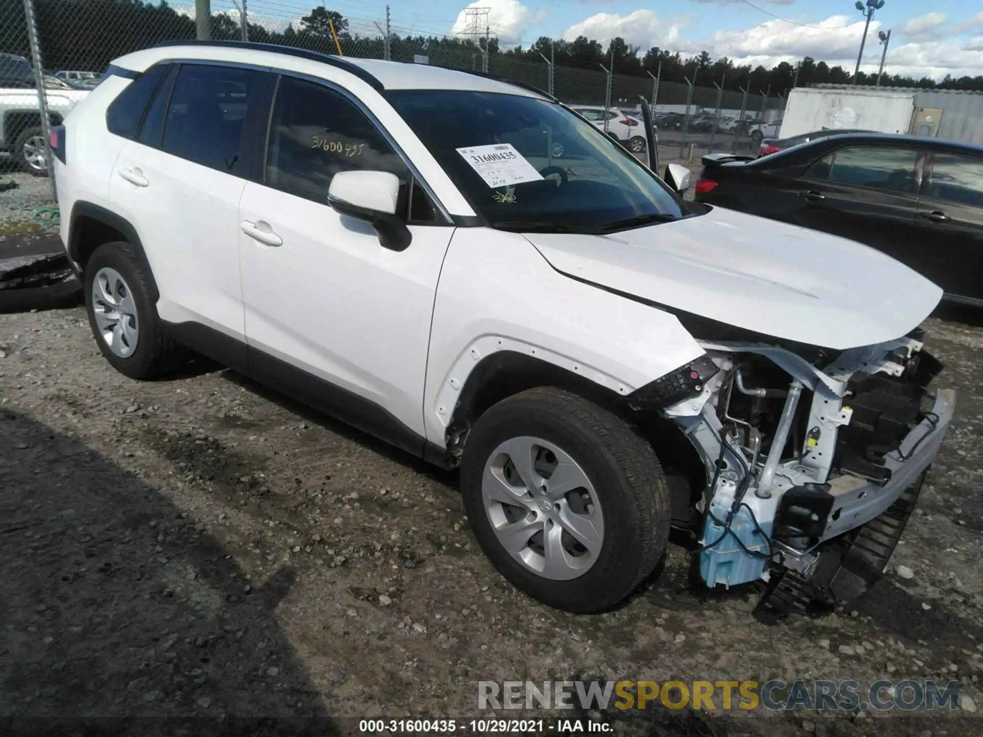 1 Photograph of a damaged car JTMG1RFV5LD052448 TOYOTA RAV4 2020