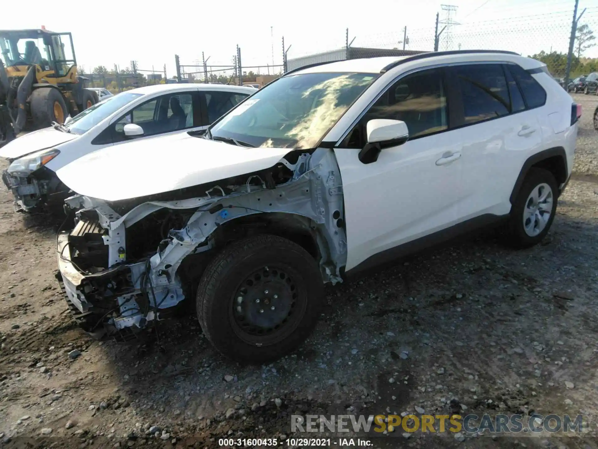 2 Photograph of a damaged car JTMG1RFV5LD052448 TOYOTA RAV4 2020