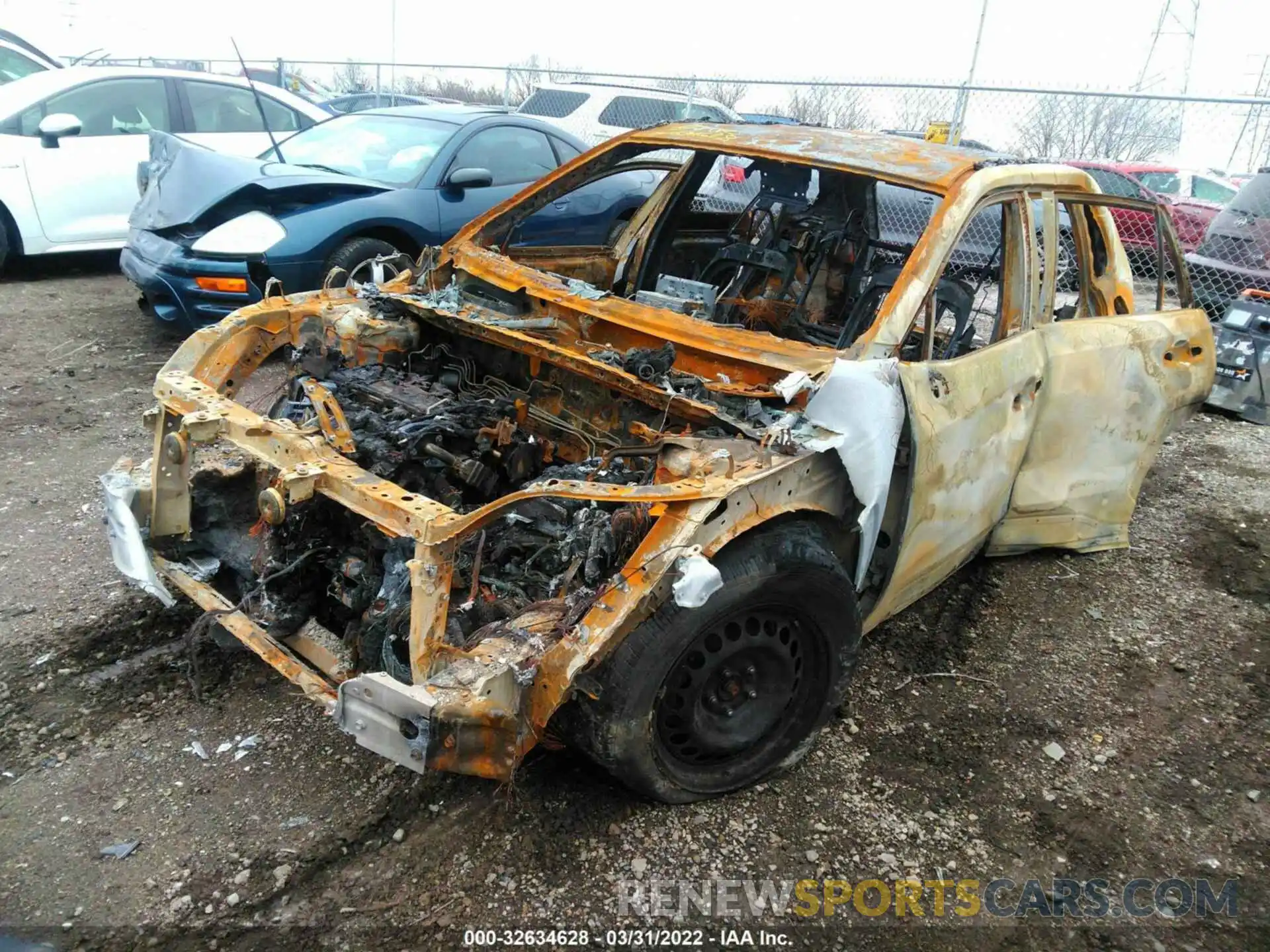 2 Photograph of a damaged car JTMG1RFV5LD067452 TOYOTA RAV4 2020