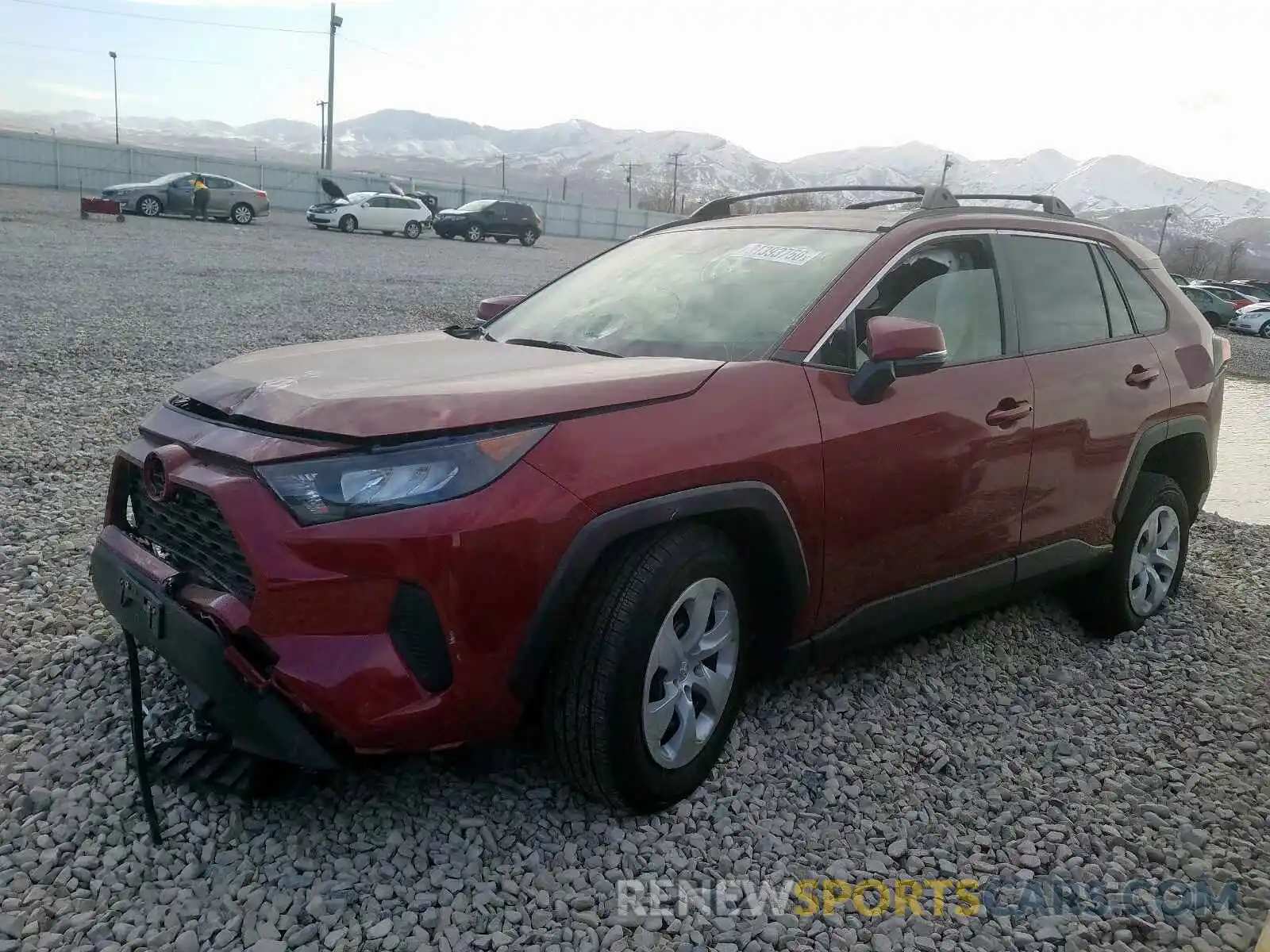 2 Photograph of a damaged car JTMG1RFV6LD049400 TOYOTA RAV4 2020