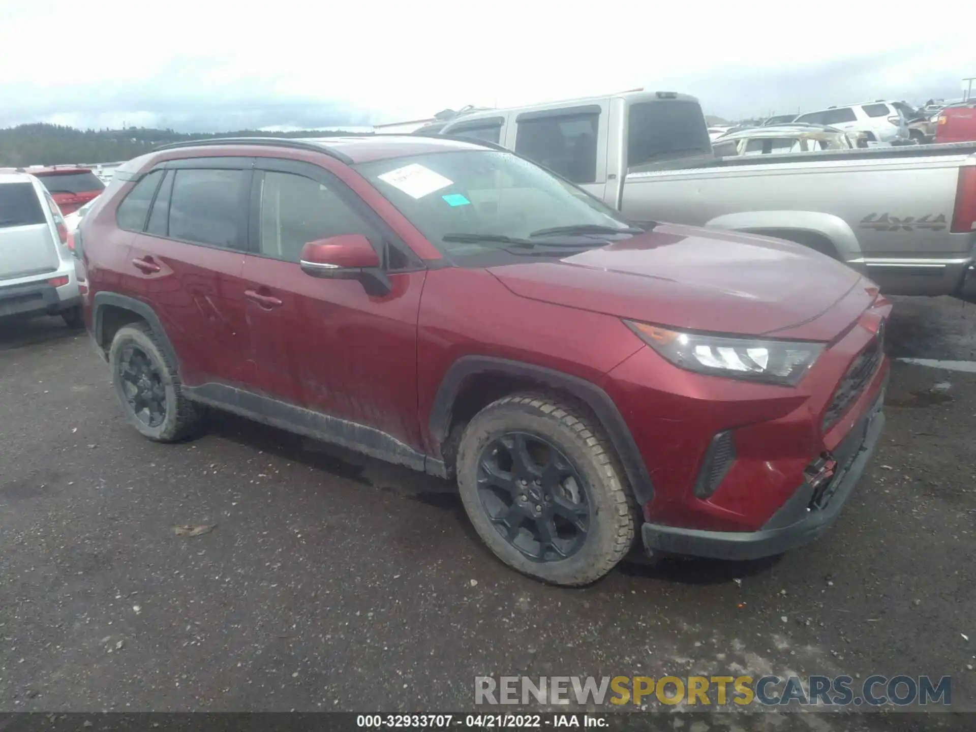 1 Photograph of a damaged car JTMG1RFV6LD050479 TOYOTA RAV4 2020