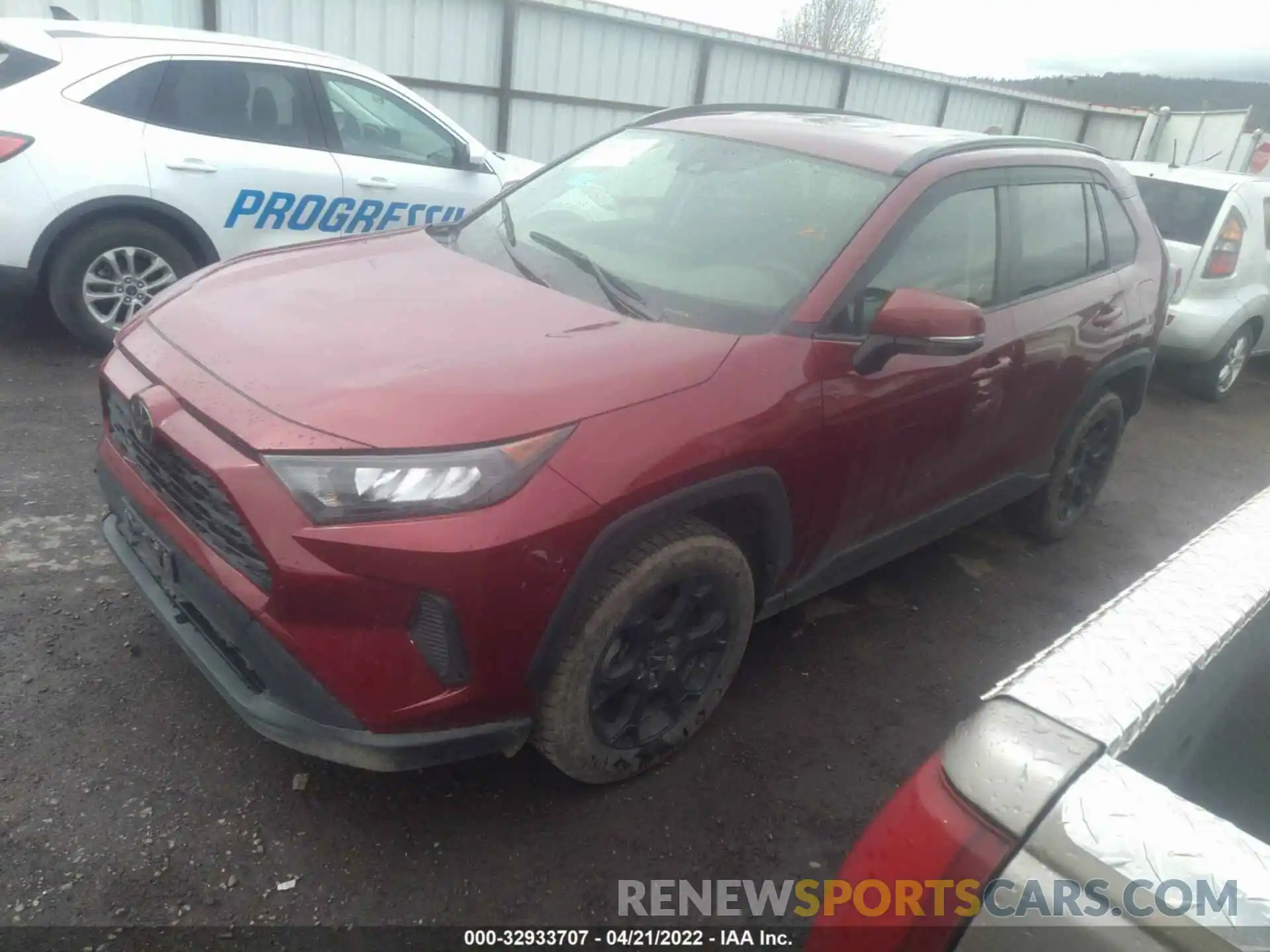 2 Photograph of a damaged car JTMG1RFV6LD050479 TOYOTA RAV4 2020